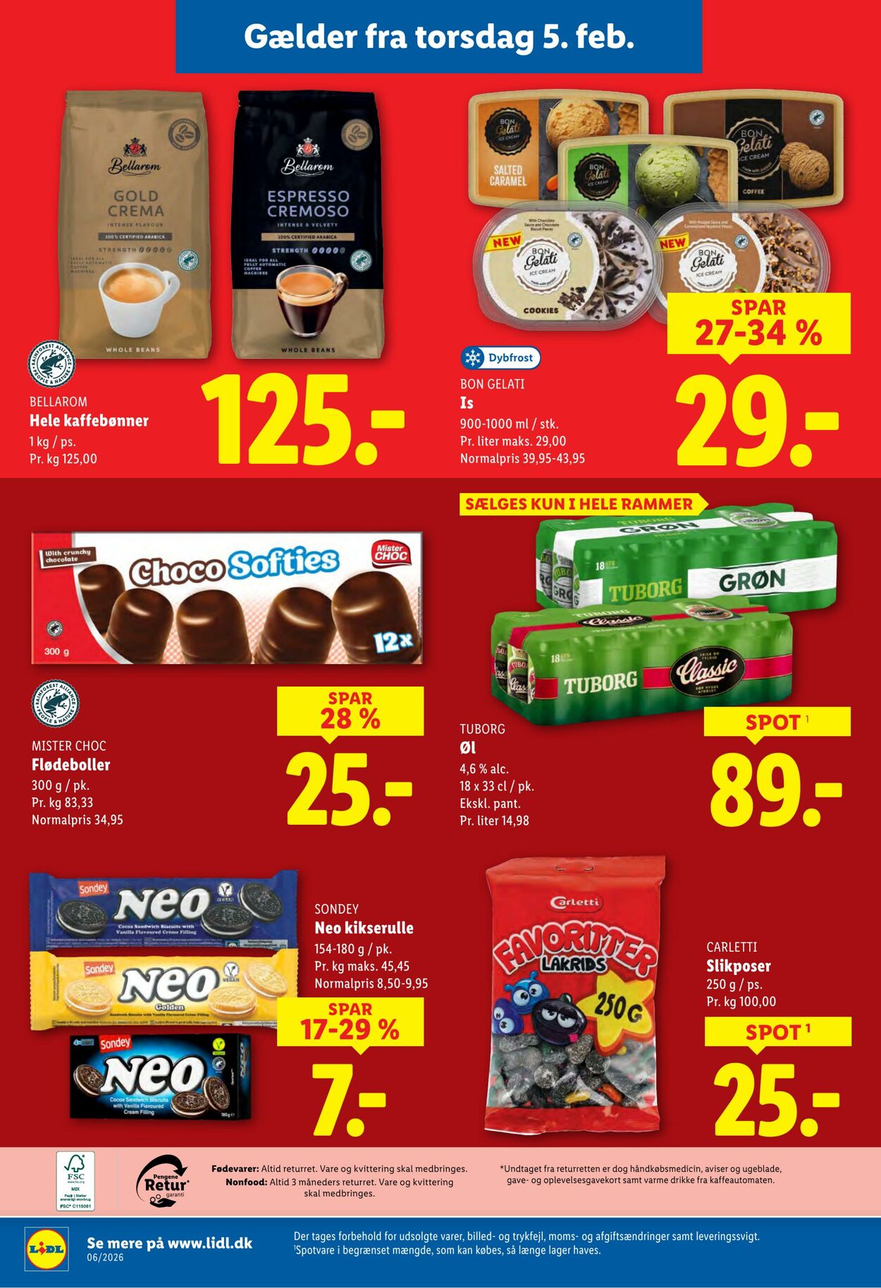 Tilbud Lidl 31.01.2026 - 07.02.2026