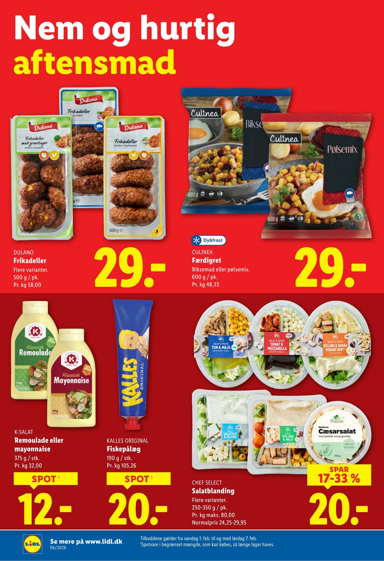 Tilbud Lidl 31.01.2026 - 07.02.2026