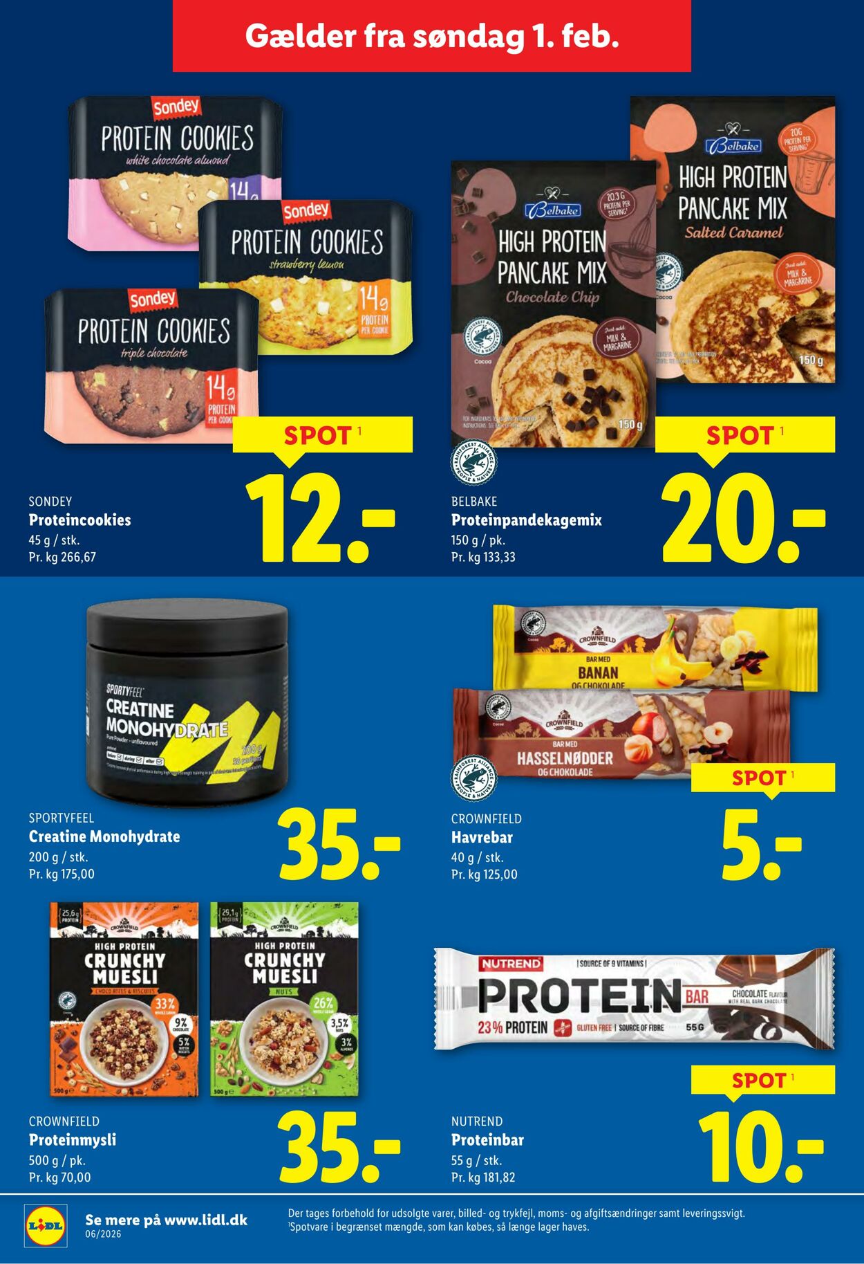 Tilbud Lidl 31.01.2026 - 07.02.2026