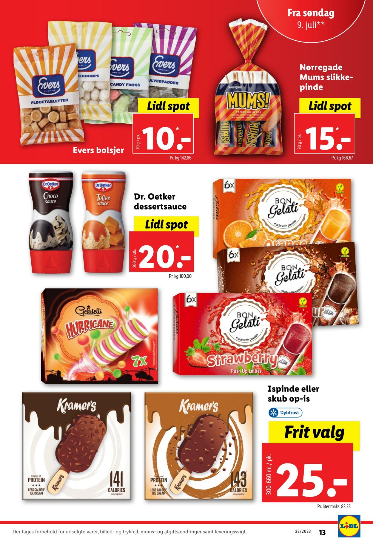 Tilbud Lidl 08.07.2023 - 15.07.2023