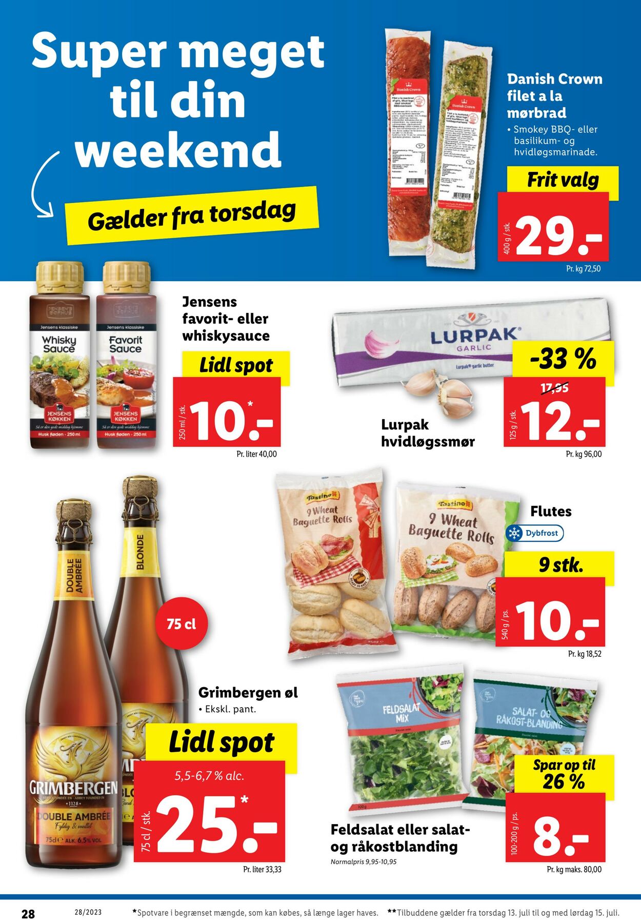 Tilbud Lidl 08.07.2023 - 15.07.2023