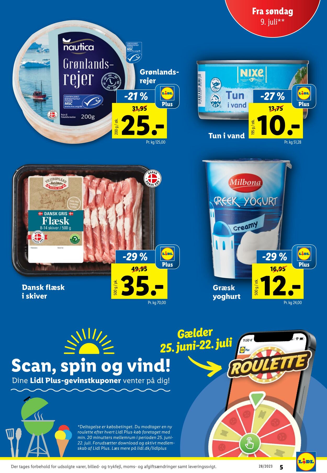 Tilbud Lidl 08.07.2023 - 15.07.2023