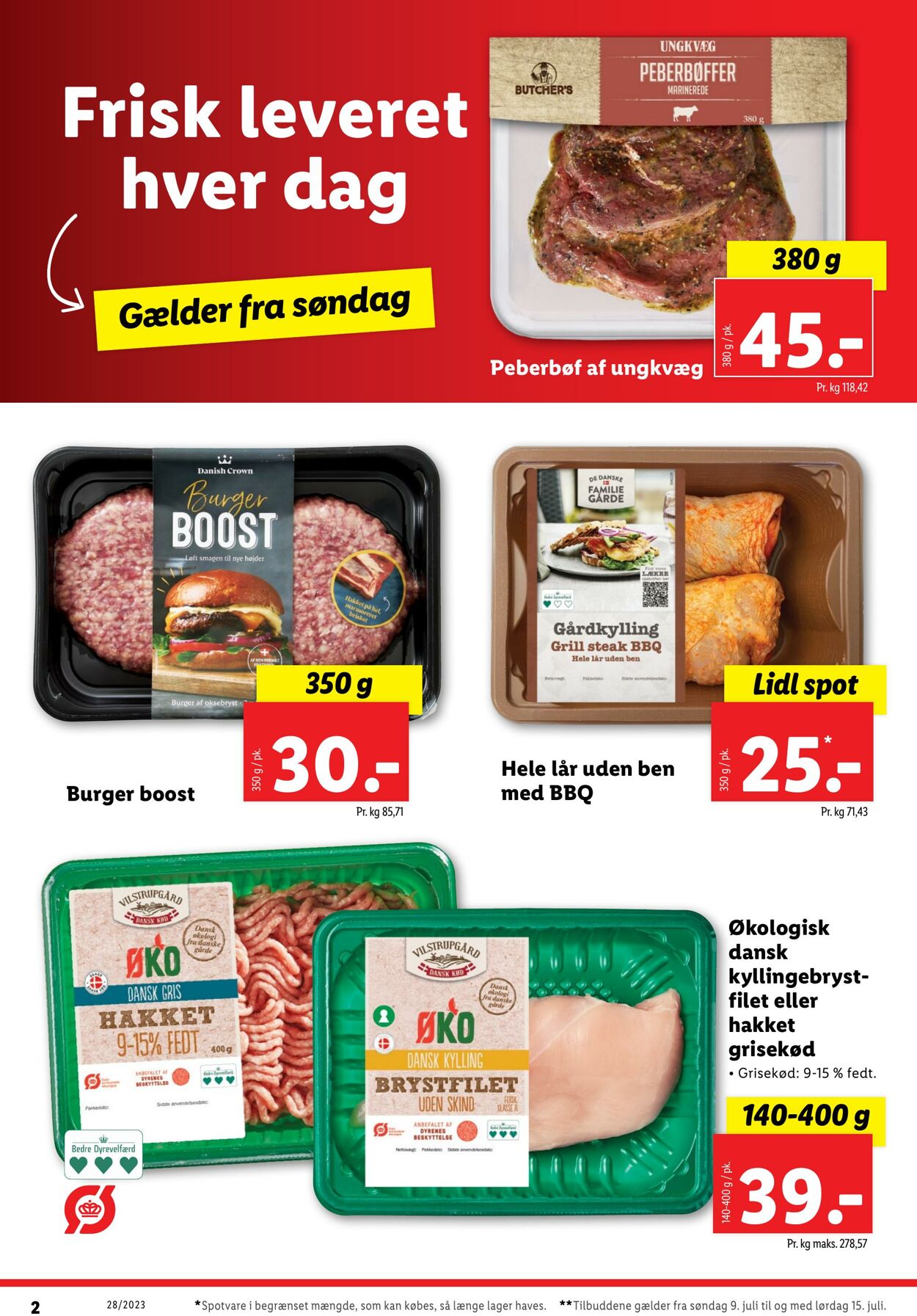 Tilbud Lidl 08.07.2023 - 15.07.2023