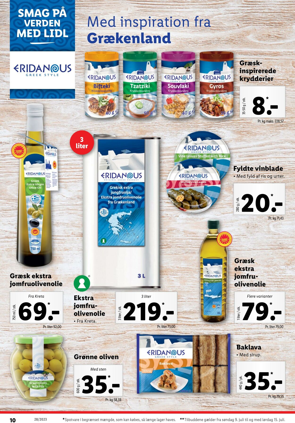 Tilbud Lidl 08.07.2023 - 15.07.2023