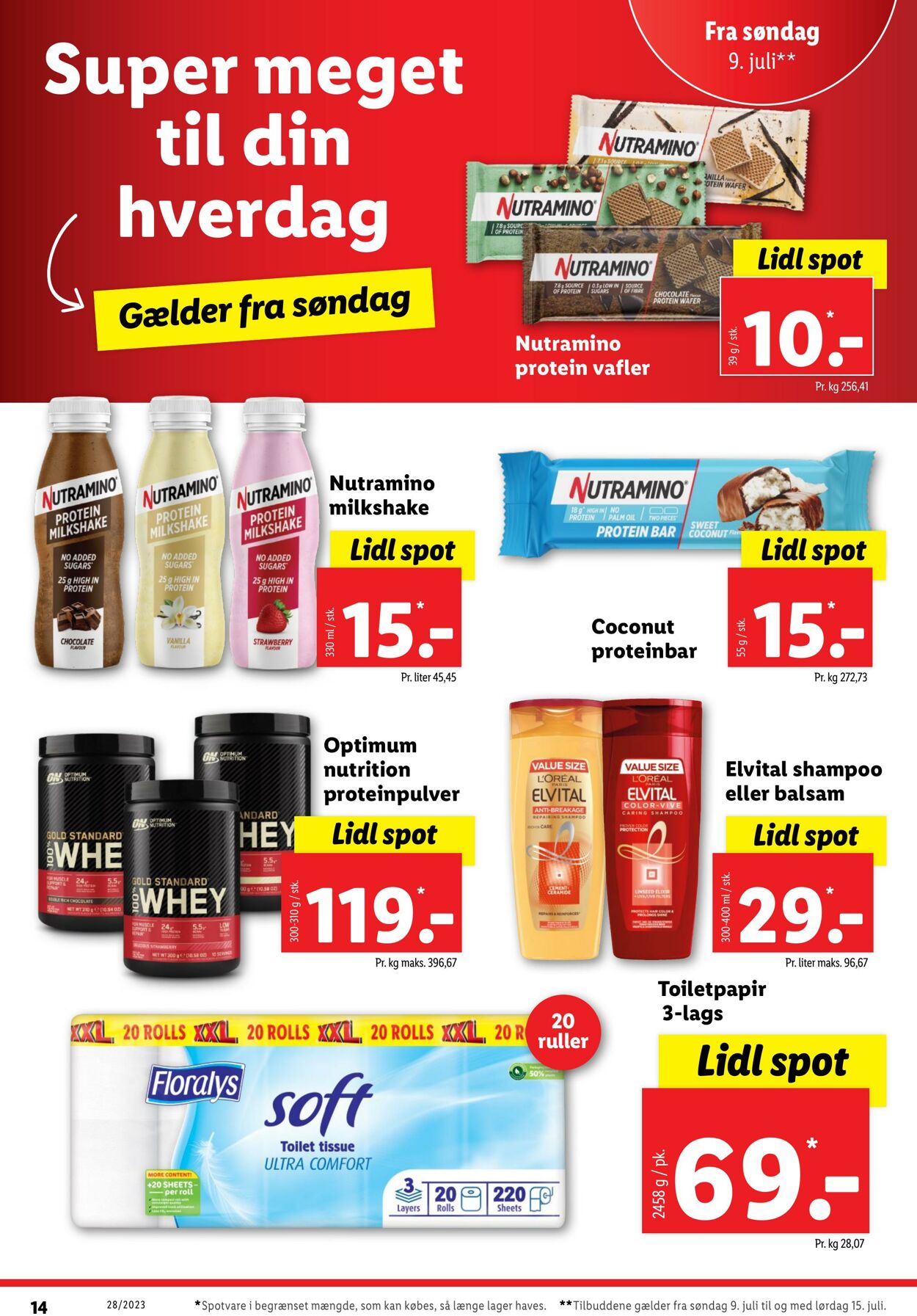 Tilbud Lidl 08.07.2023 - 15.07.2023