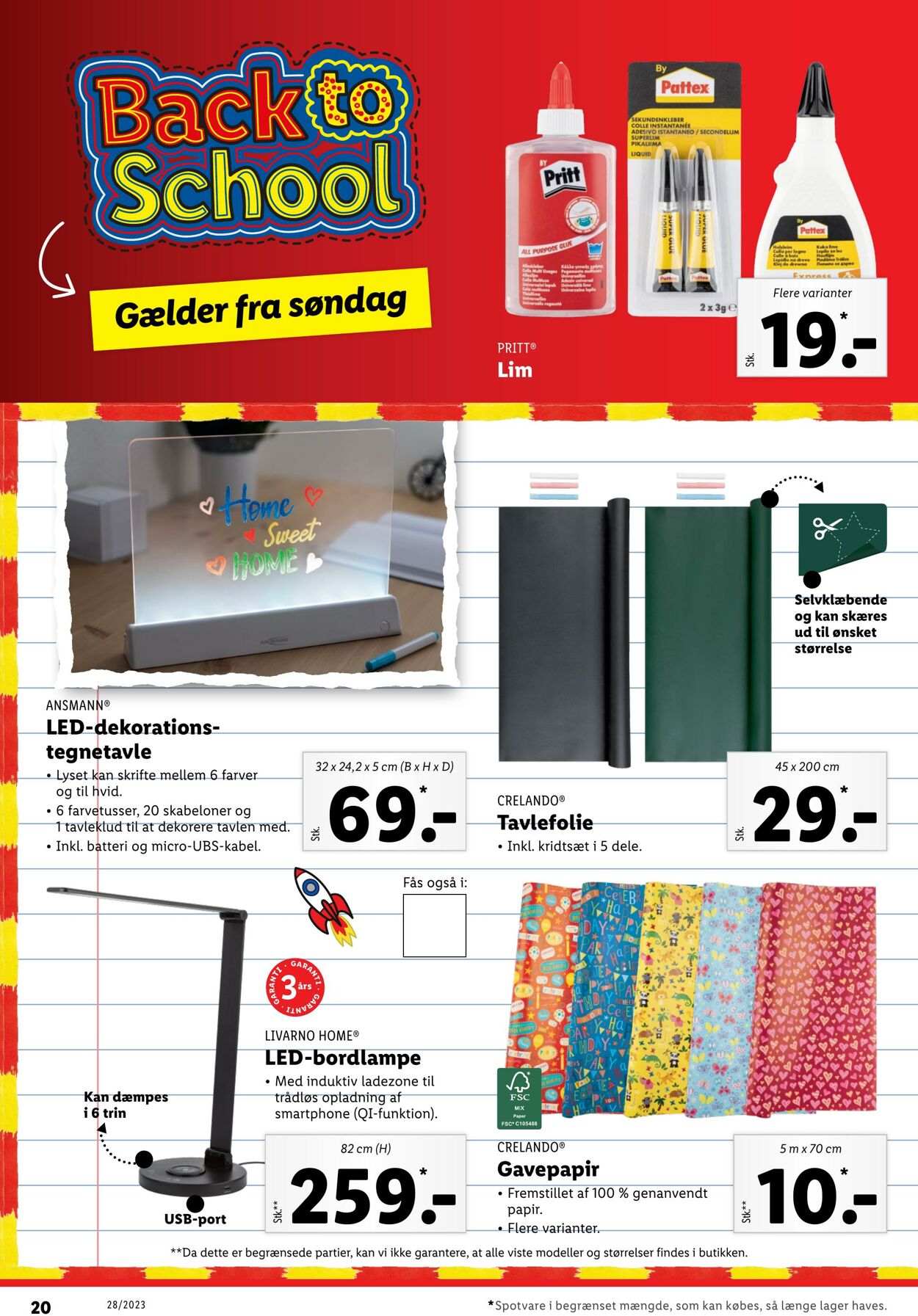 Tilbud Lidl 08.07.2023 - 15.07.2023