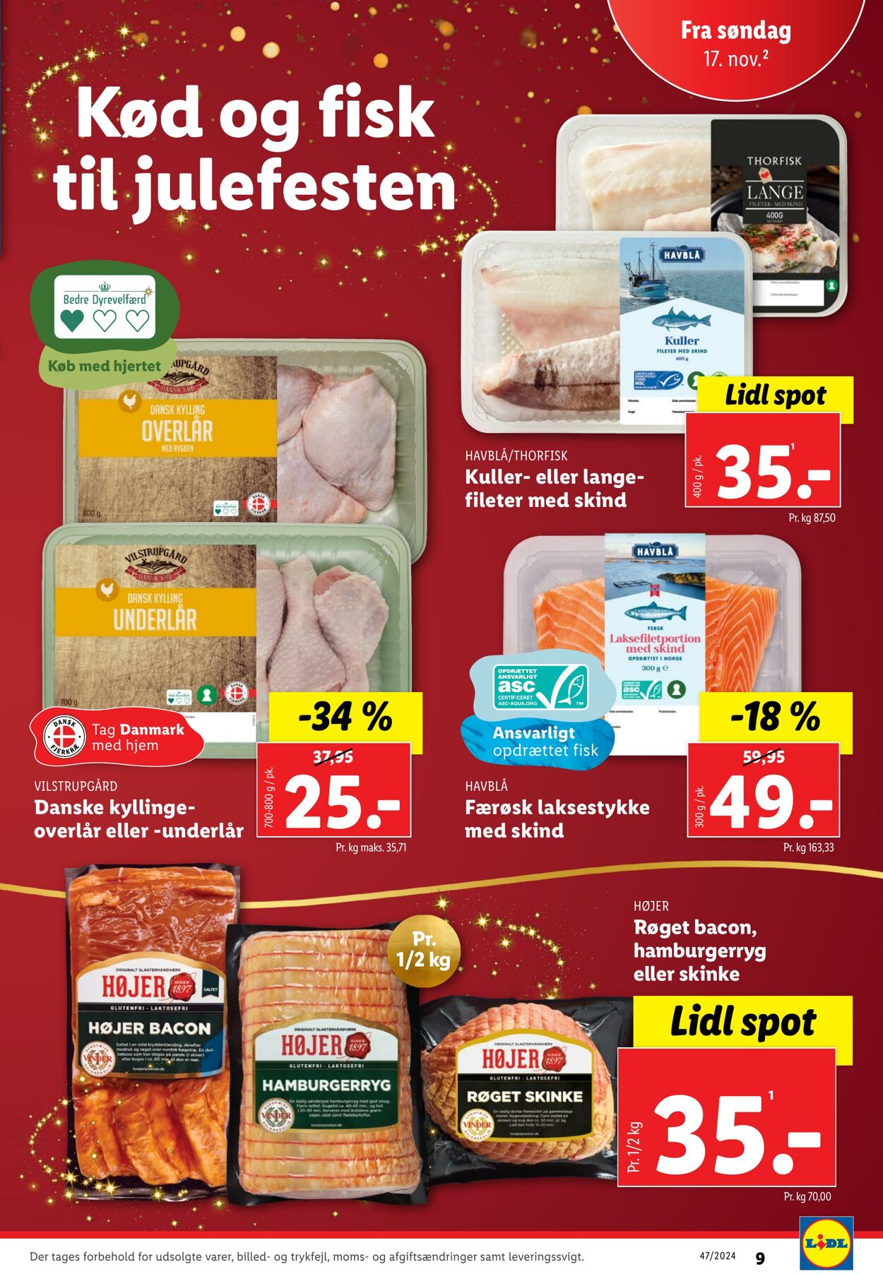 Tilbud Lidl 16.11.2024 - 23.11.2024