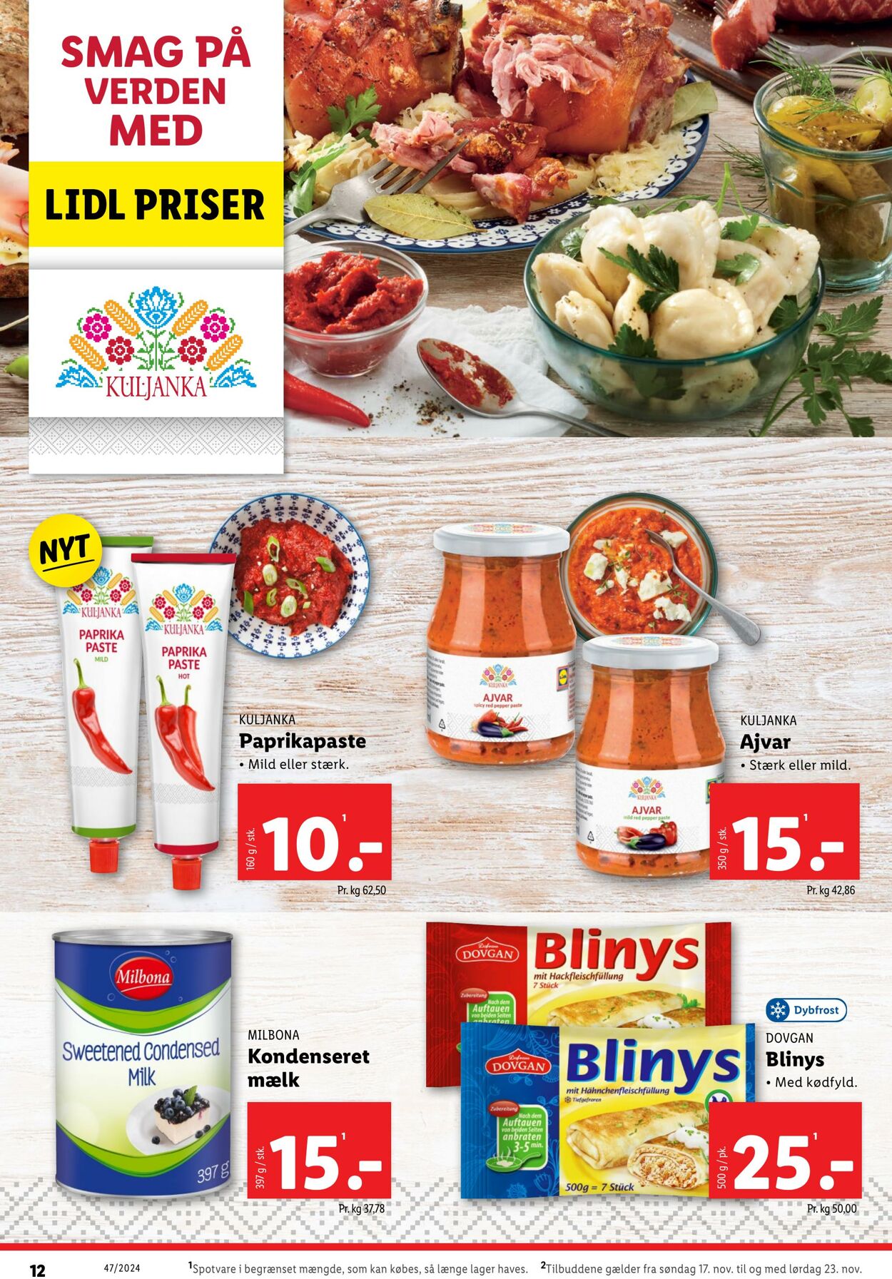 Tilbud Lidl 16.11.2024 - 23.11.2024