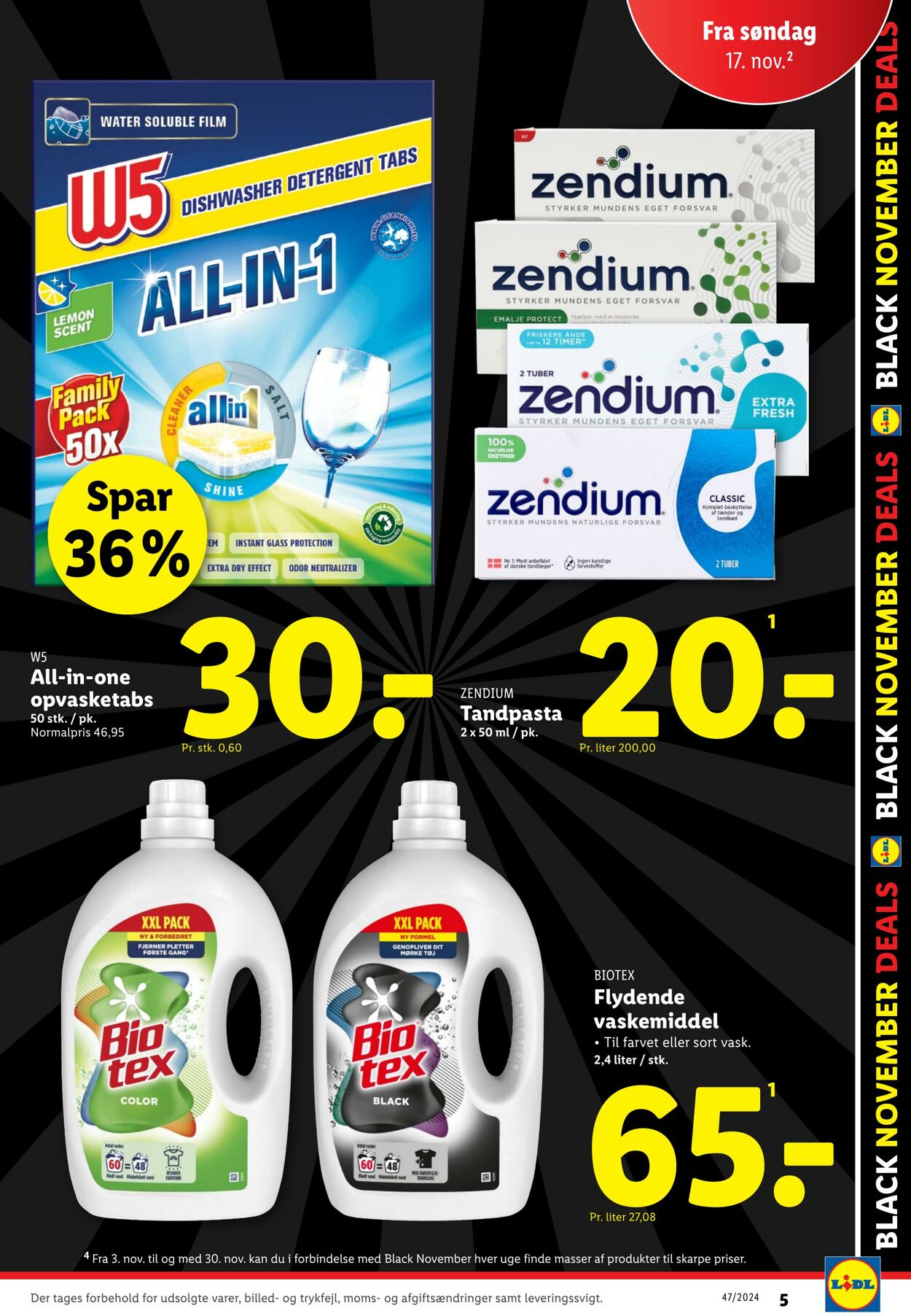 Tilbud Lidl 16.11.2024 - 23.11.2024