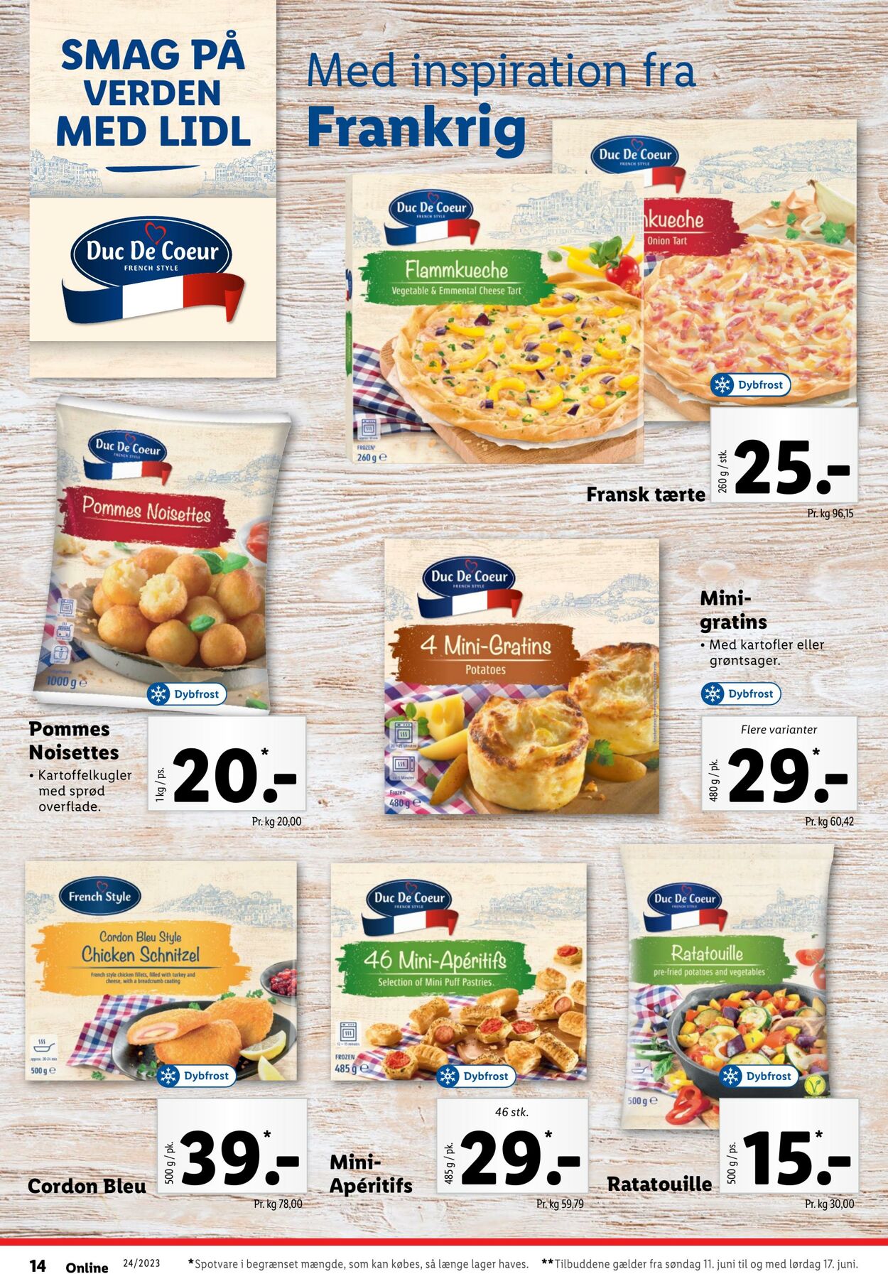 Tilbud Lidl 11.06.2023 - 17.06.2023