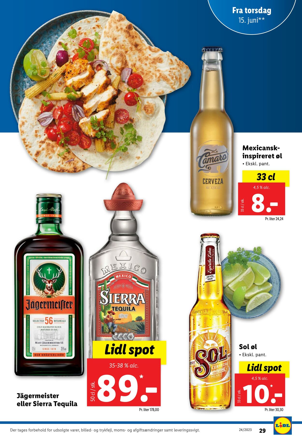 Tilbud Lidl 11.06.2023 - 17.06.2023