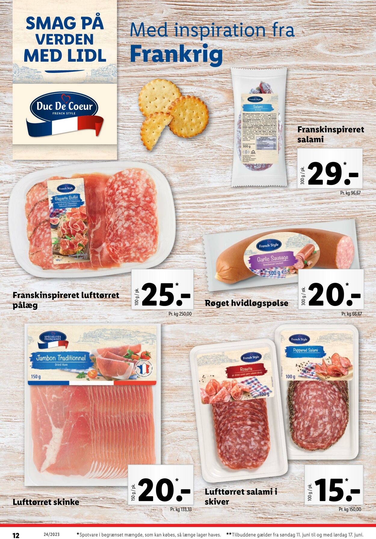 Tilbud Lidl 11.06.2023 - 17.06.2023