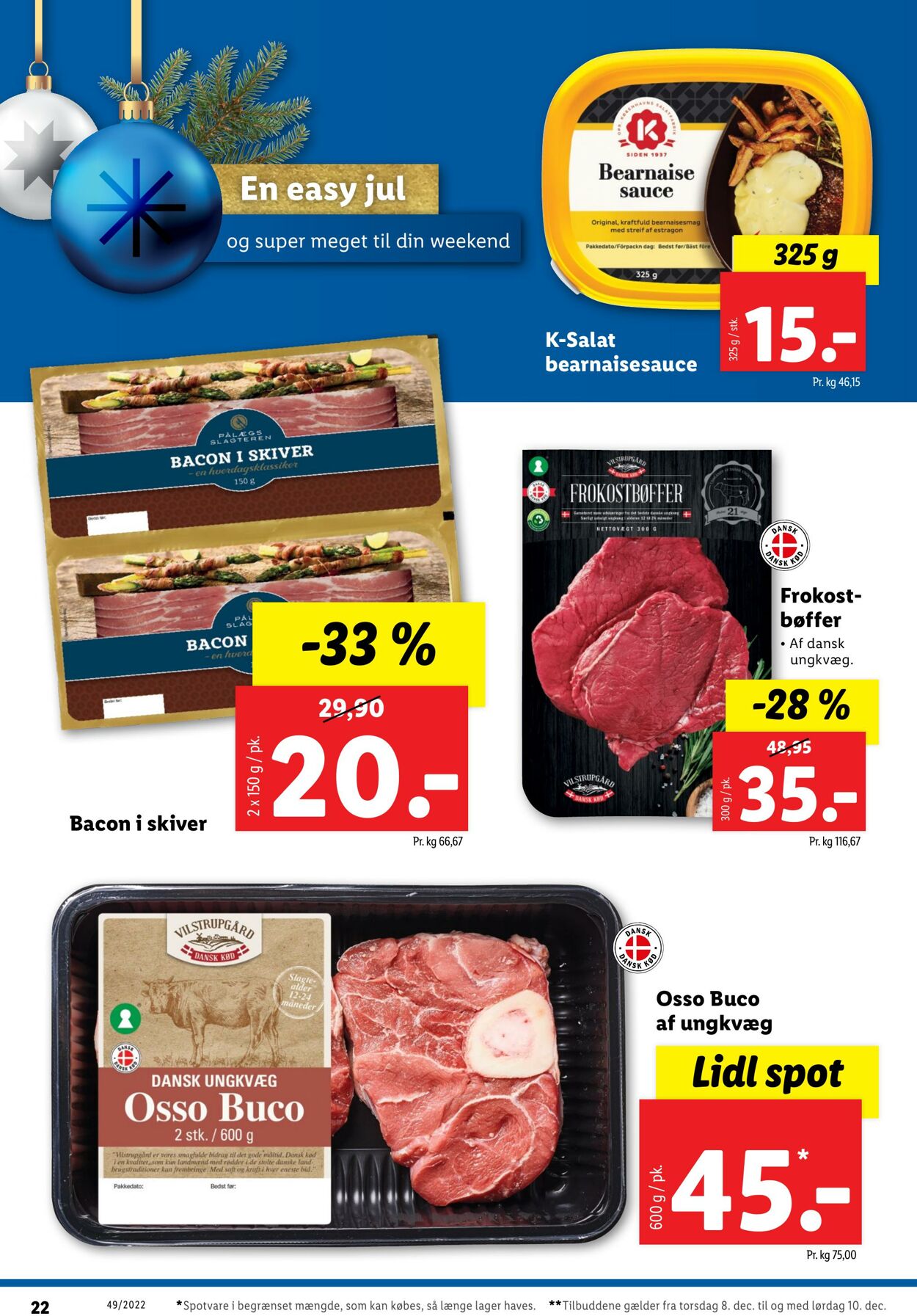 Tilbud Lidl 03.12.2022 - 10.12.2022