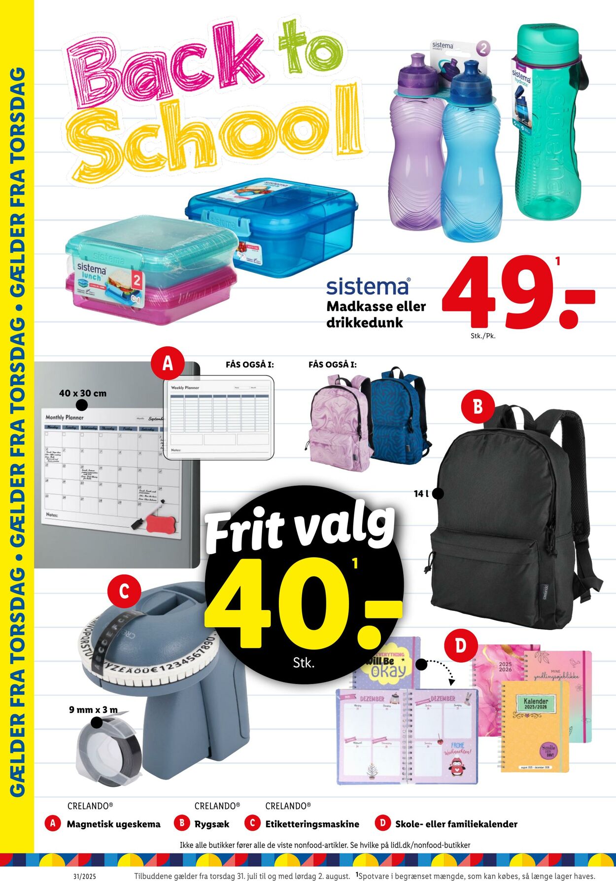 Tilbud Lidl 26.07.2025 - 02.08.2025