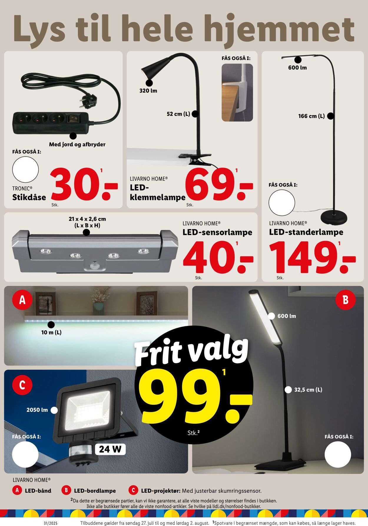 Tilbud Lidl 26.07.2025 - 02.08.2025