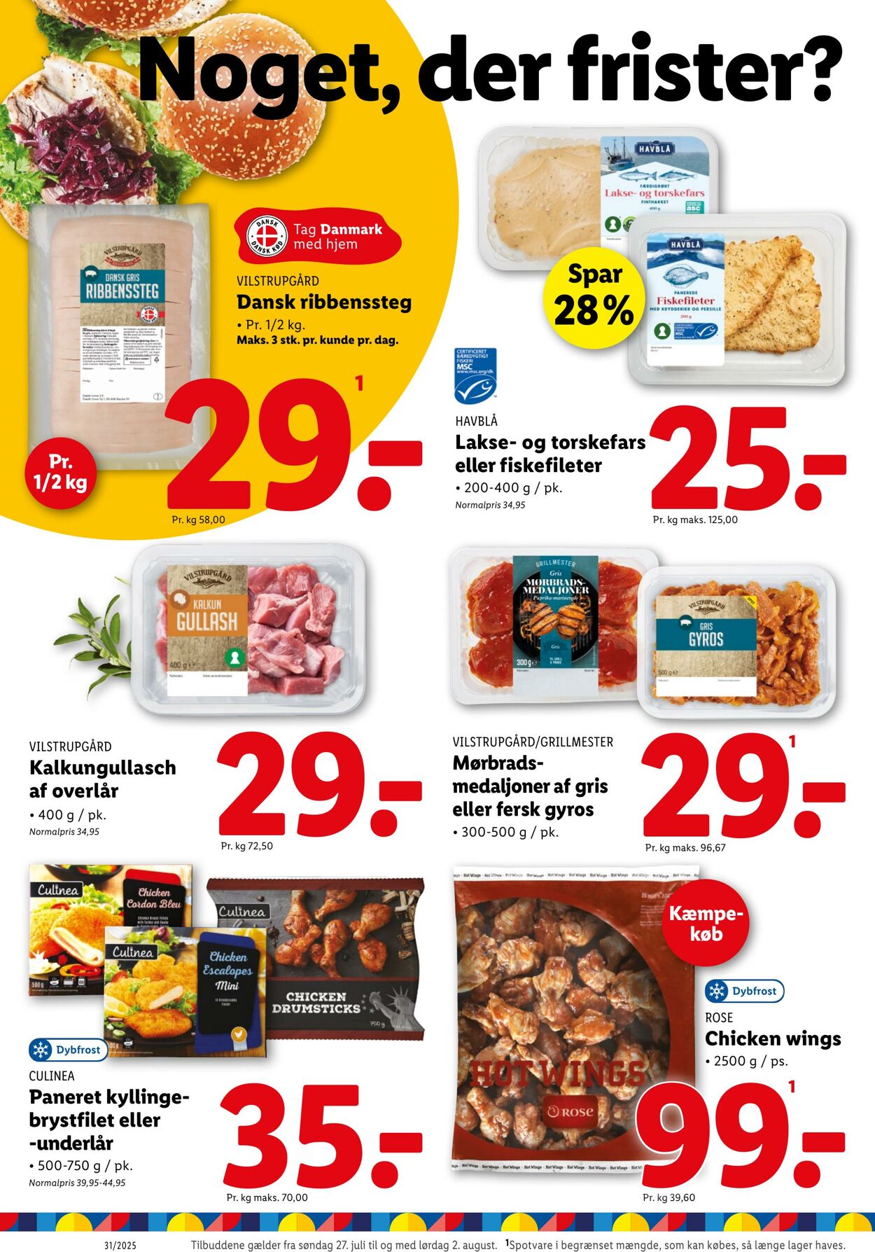 Tilbud Lidl 26.07.2025 - 02.08.2025