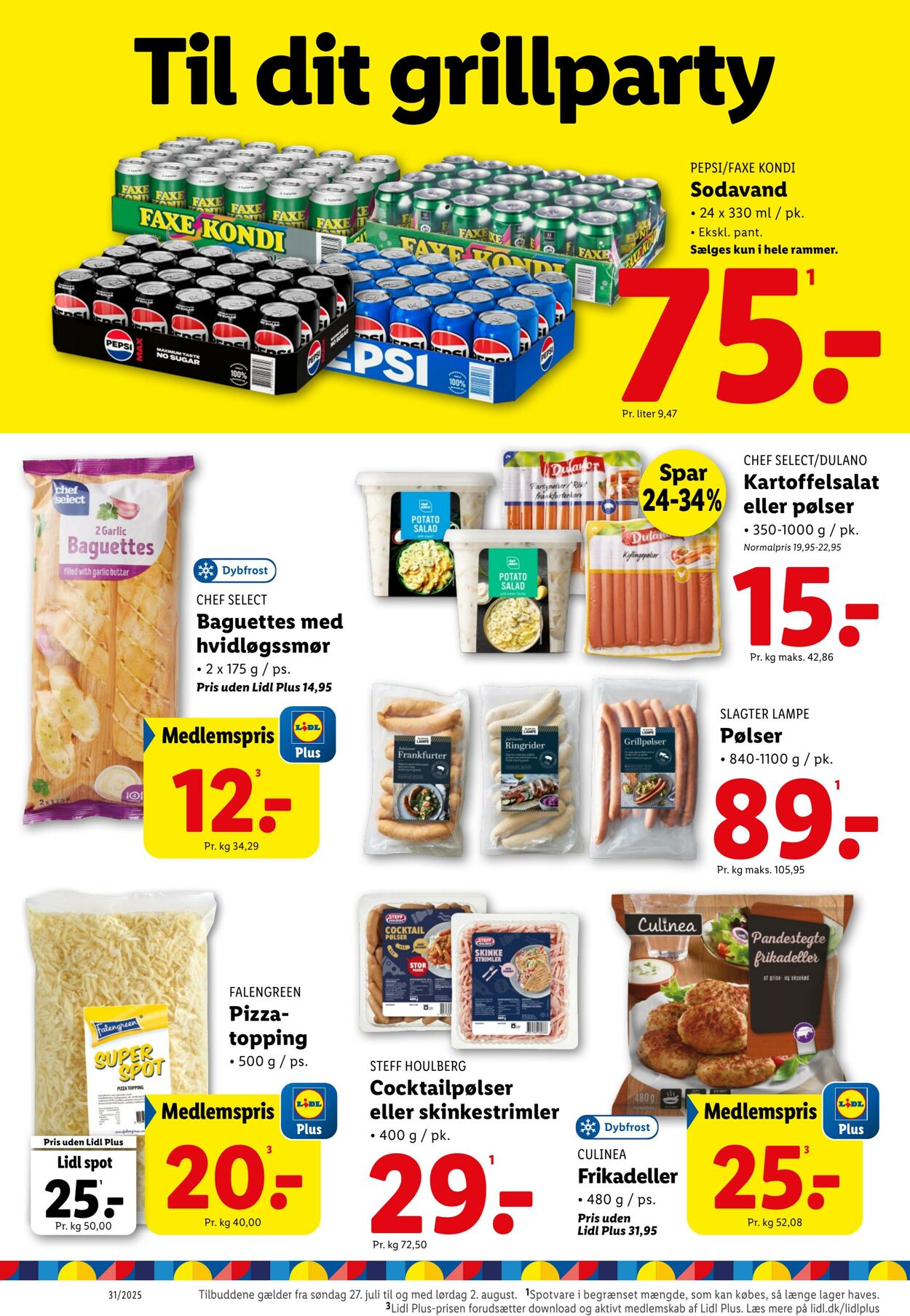 Tilbud Lidl 26.07.2025 - 02.08.2025