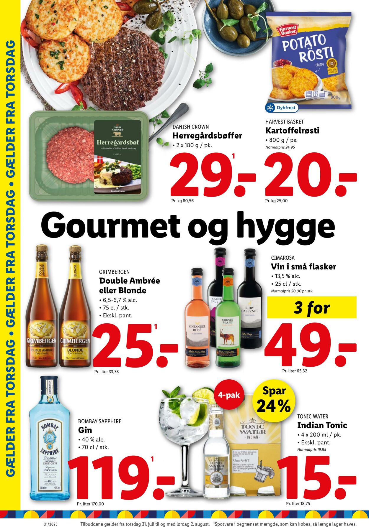 Tilbud Lidl 26.07.2025 - 02.08.2025