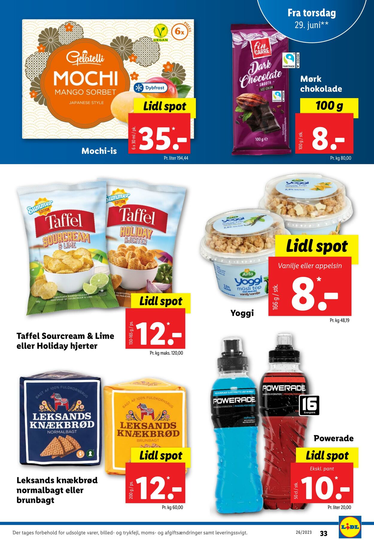 Tilbud Lidl 24.06.2023 - 01.07.2023