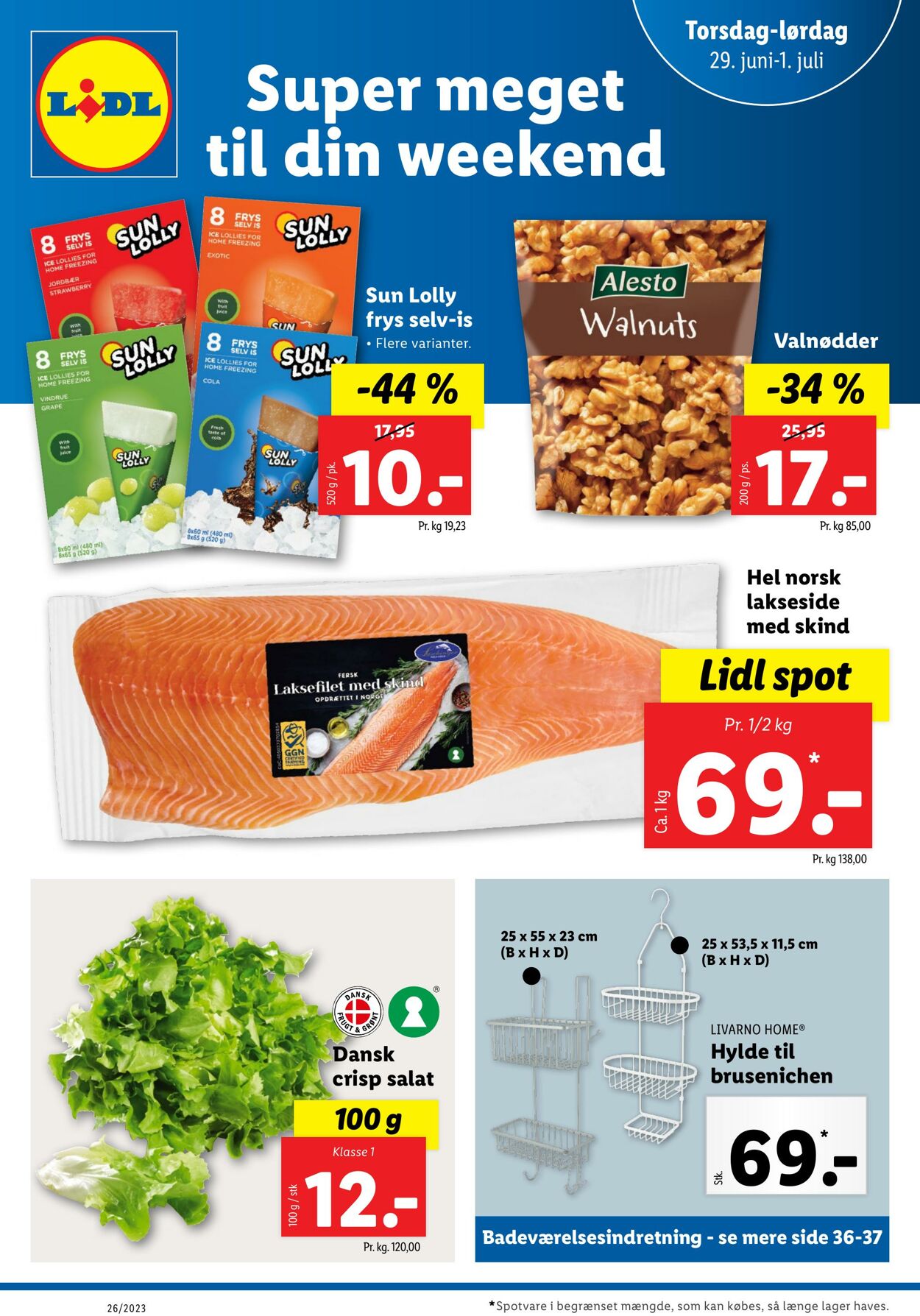 Tilbud Lidl 24.06.2023 - 01.07.2023