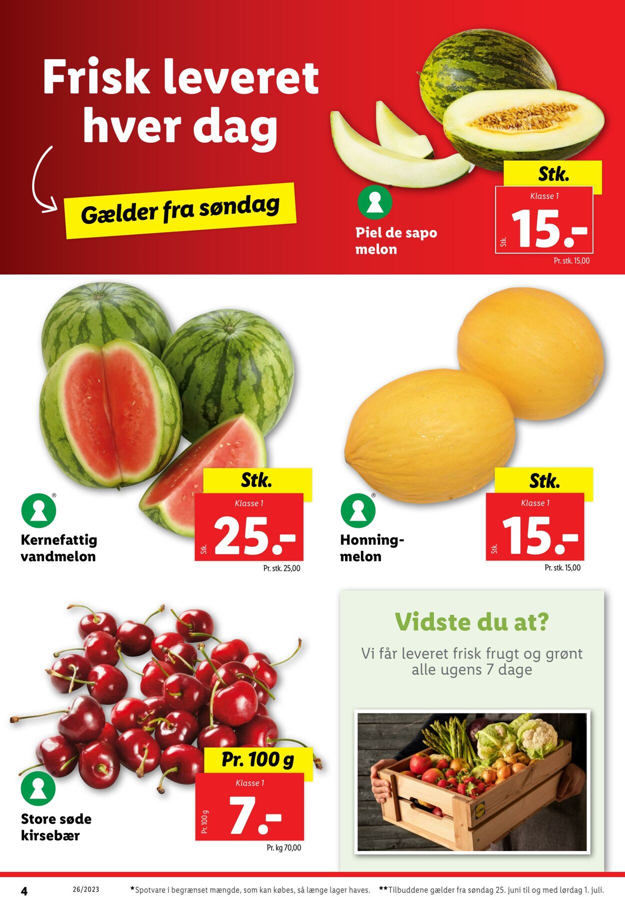 Tilbud Lidl 24.06.2023 - 01.07.2023