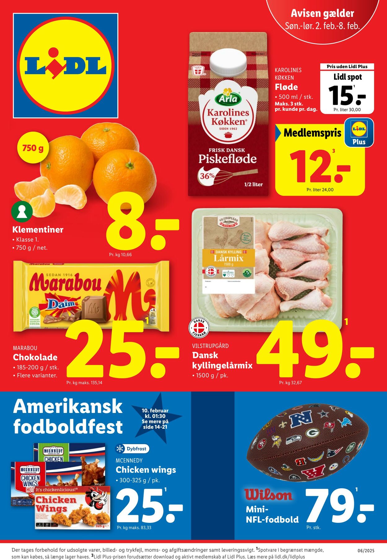 Tilbud Lidl 01.02.2025 - 08.02.2025