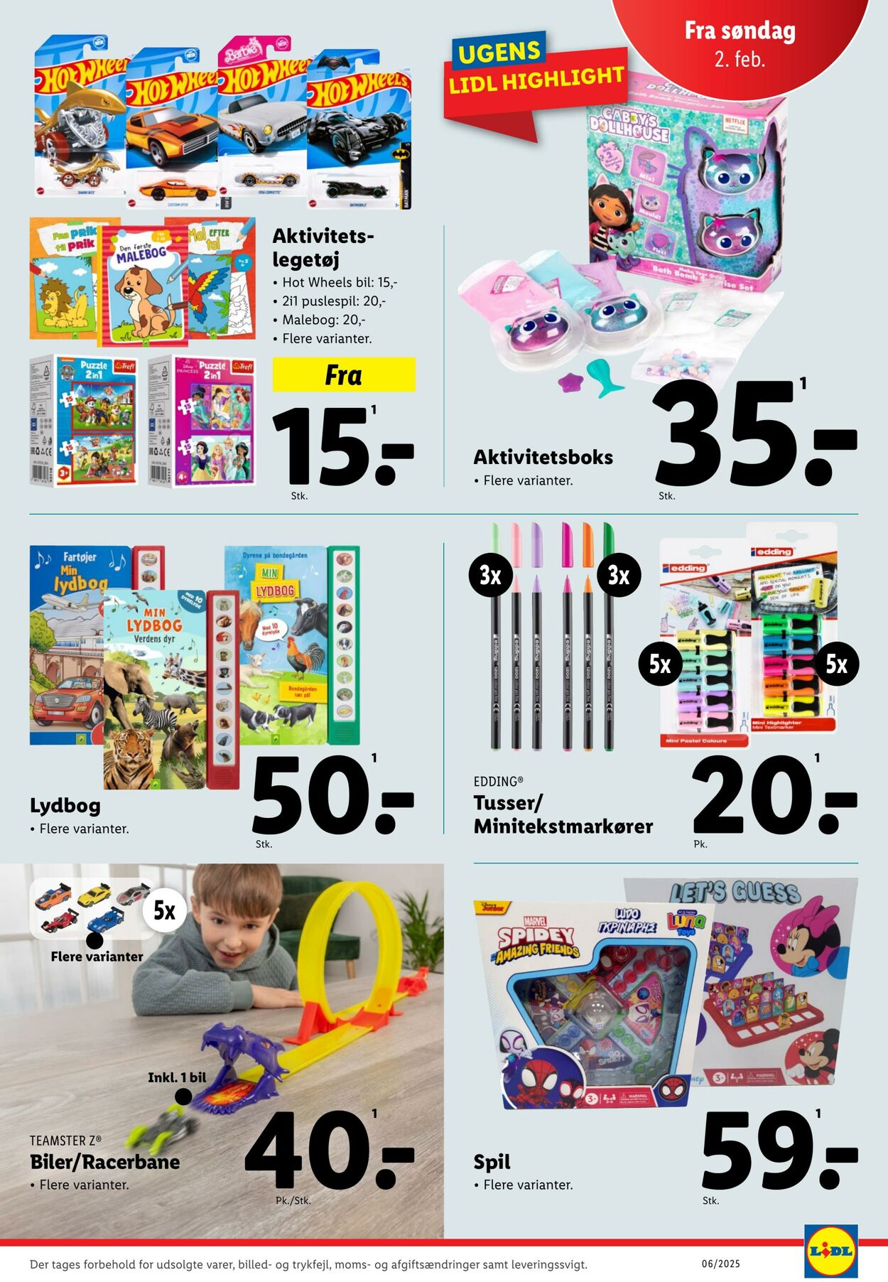 Tilbud Lidl 01.02.2025 - 08.02.2025