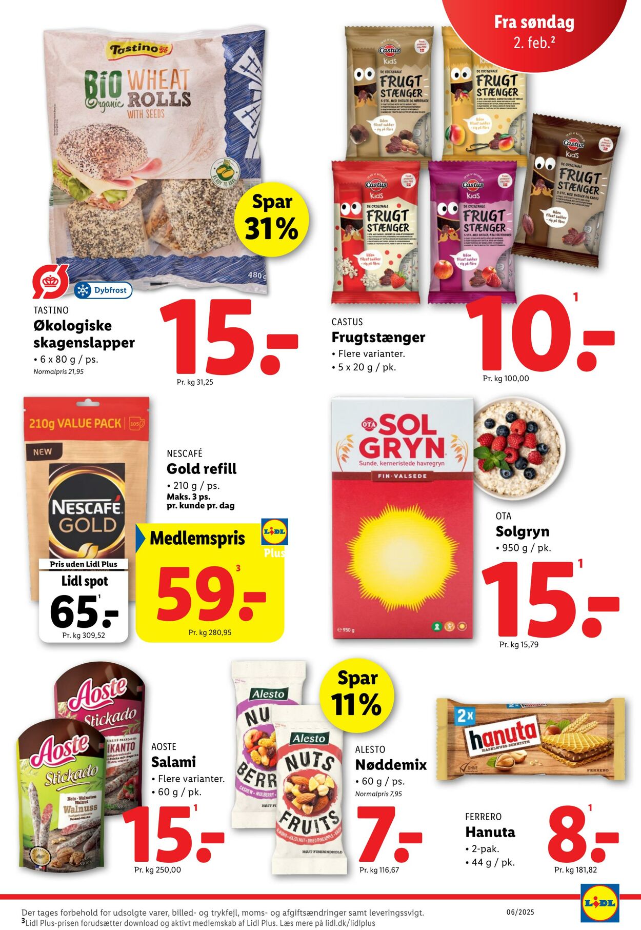 Tilbud Lidl 01.02.2025 - 08.02.2025