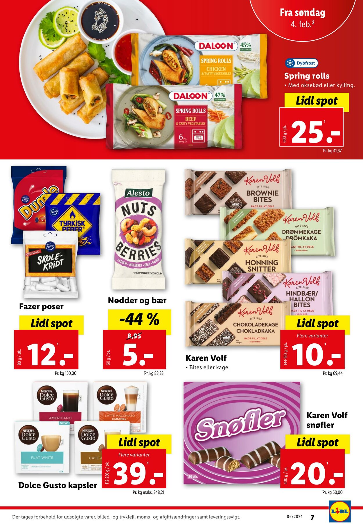 Tilbud Lidl 03.02.2024 - 10.02.2024