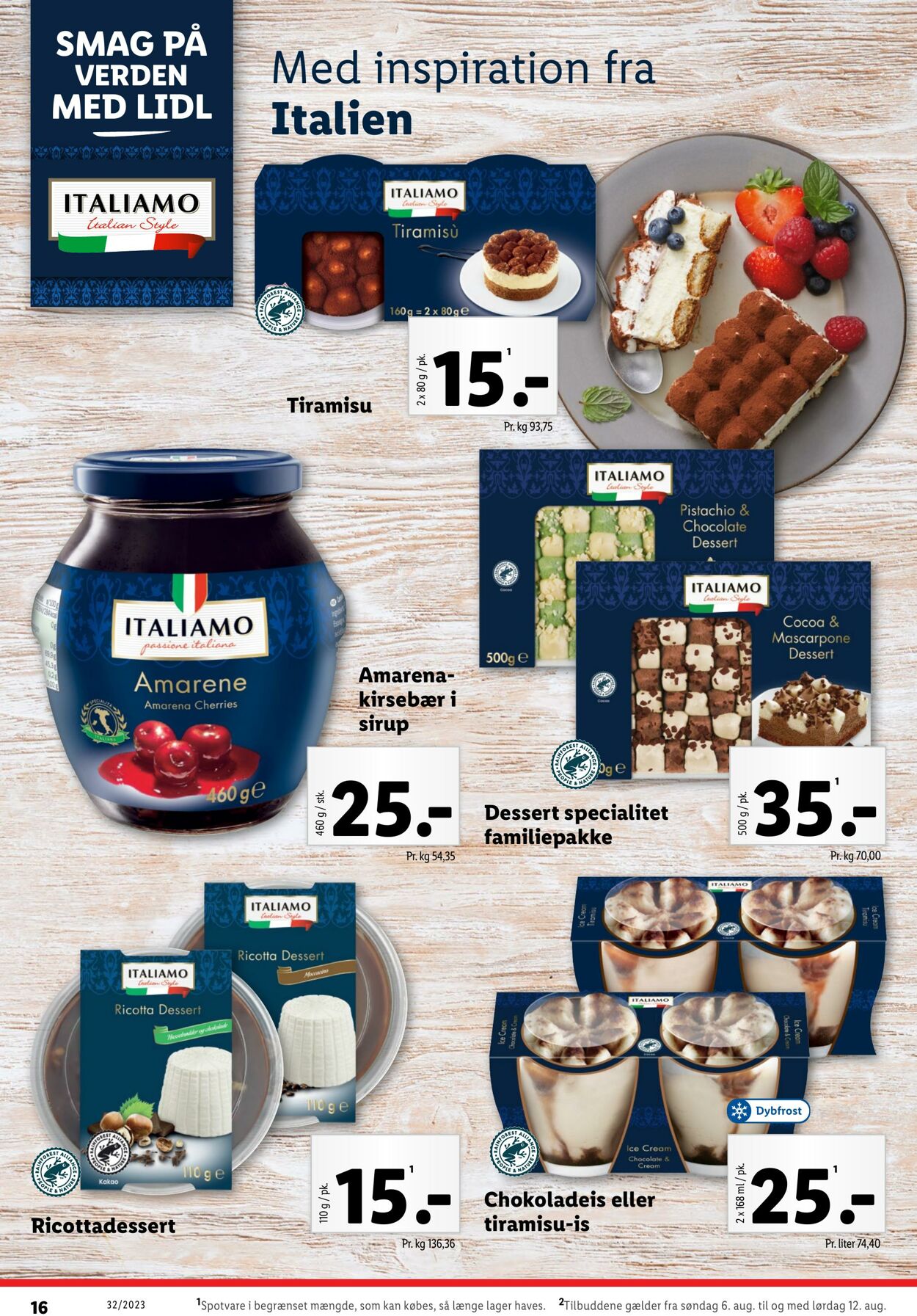 Tilbud Lidl 05.08.2023 - 12.08.2023