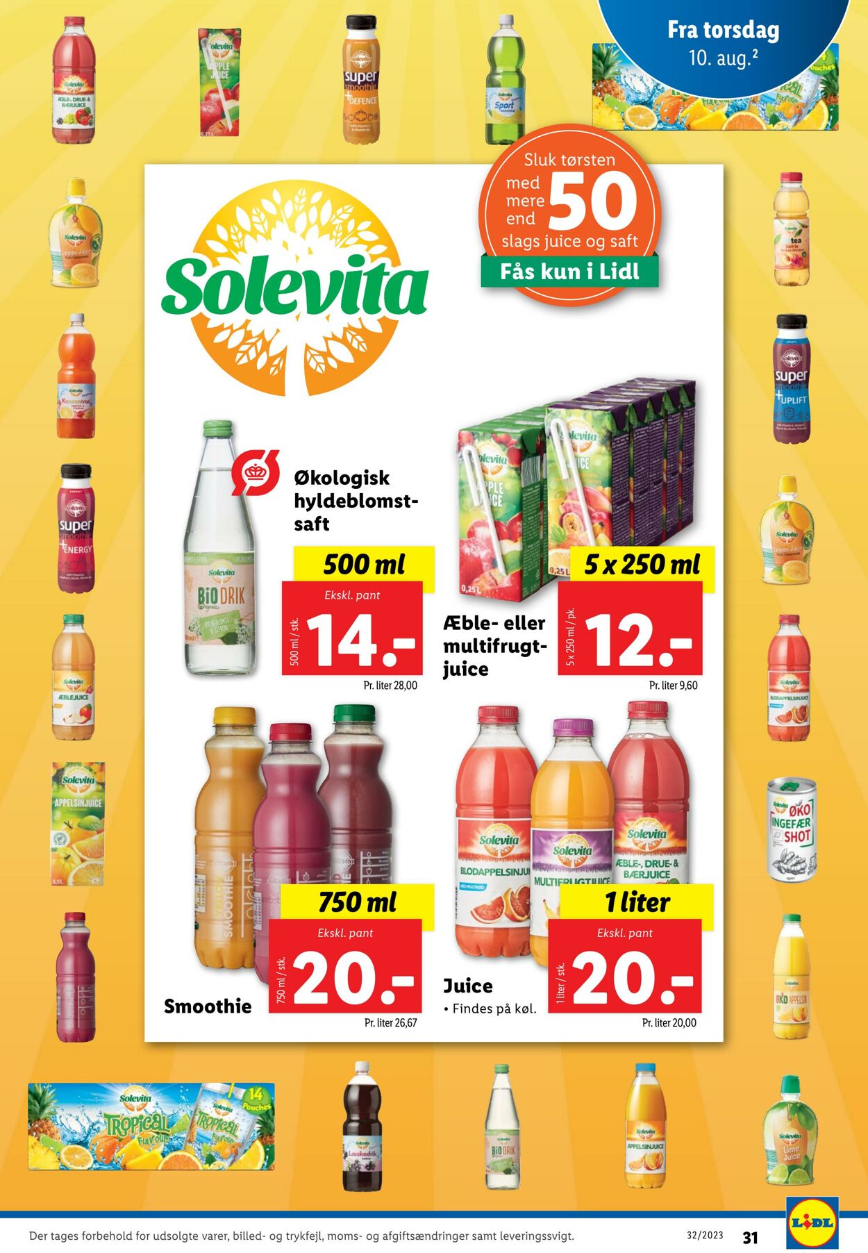 Tilbud Lidl 05.08.2023 - 12.08.2023