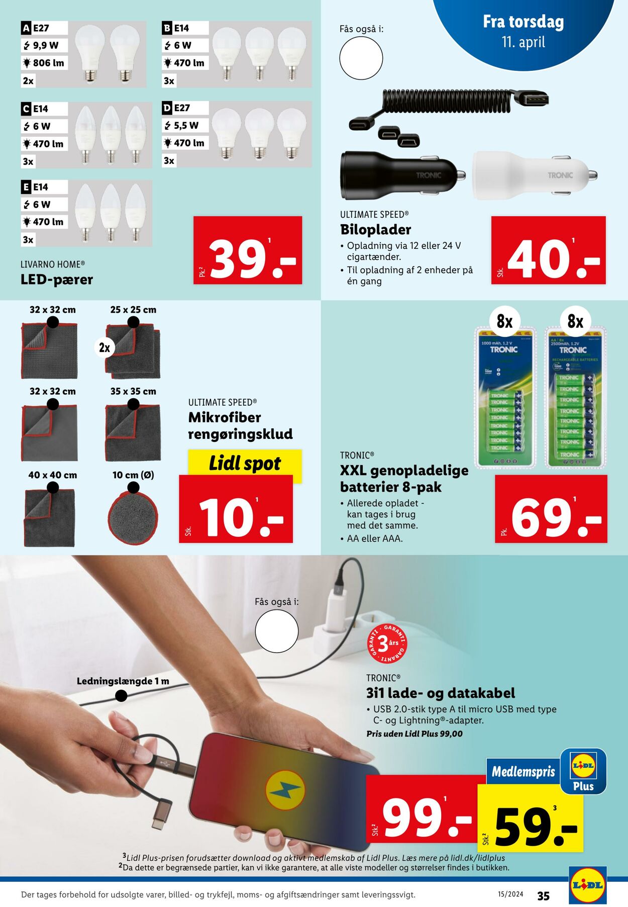 Tilbud Lidl 07.04.2024 - 13.04.2024