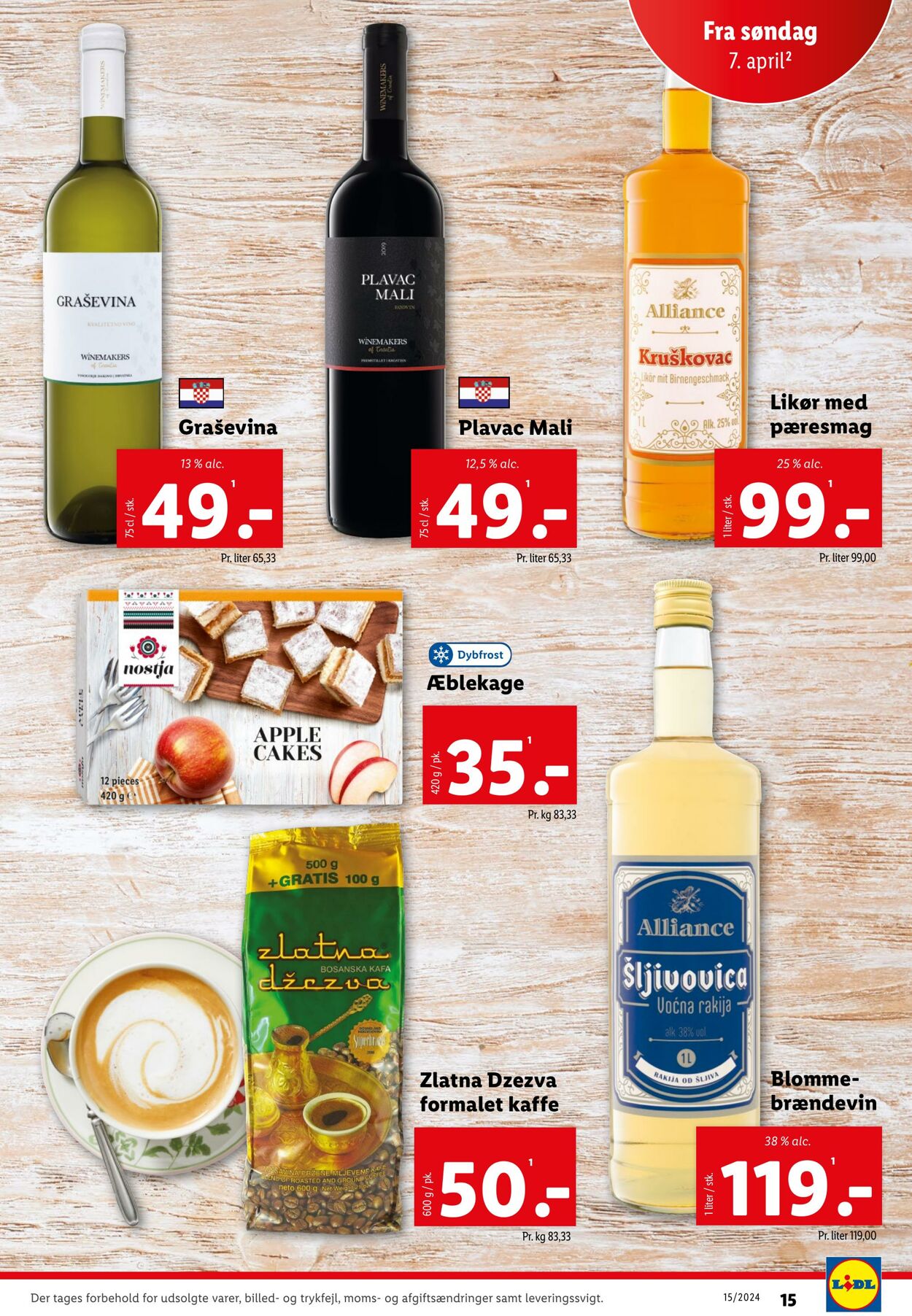 Tilbud Lidl 07.04.2024 - 13.04.2024