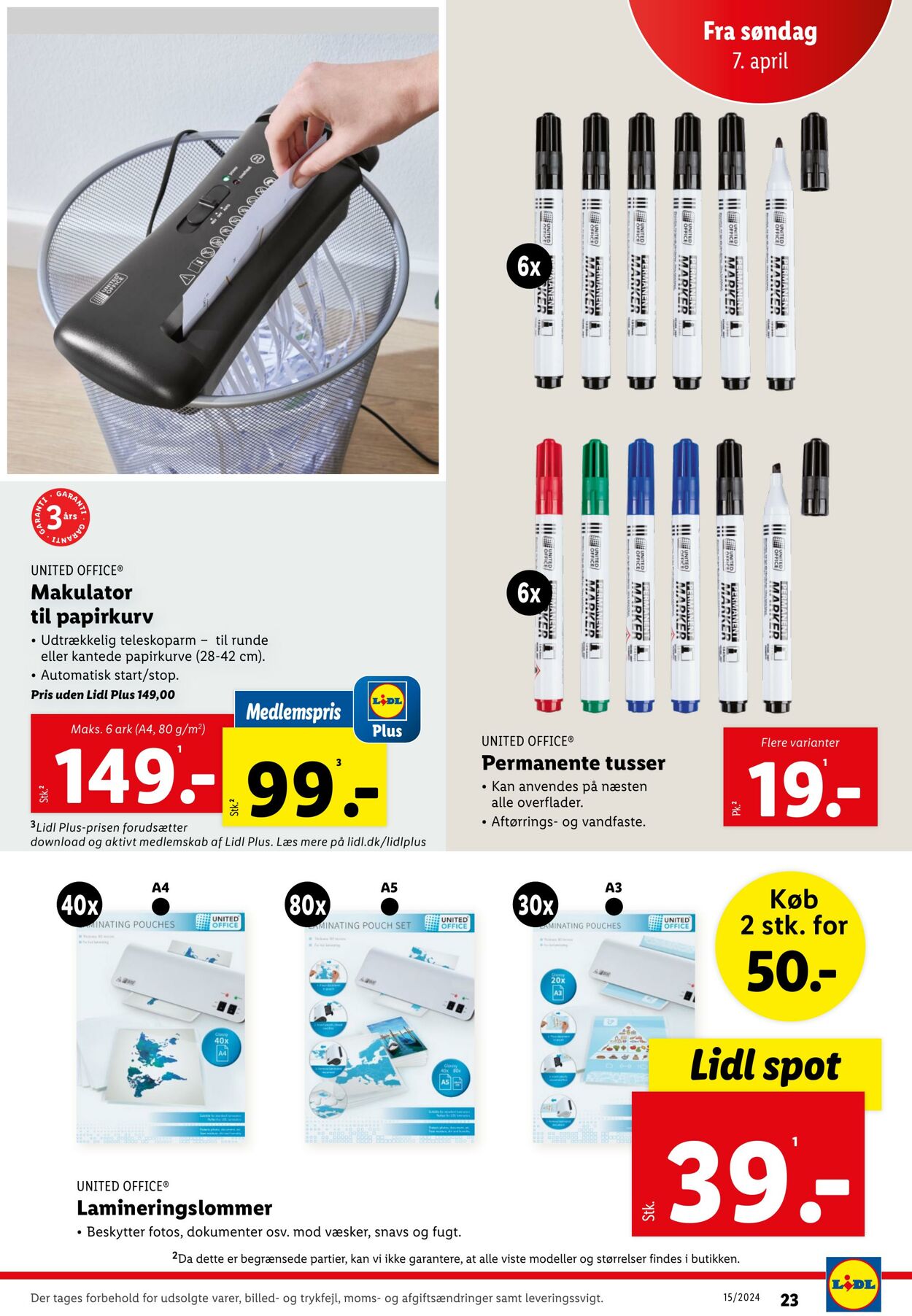 Tilbud Lidl 07.04.2024 - 13.04.2024