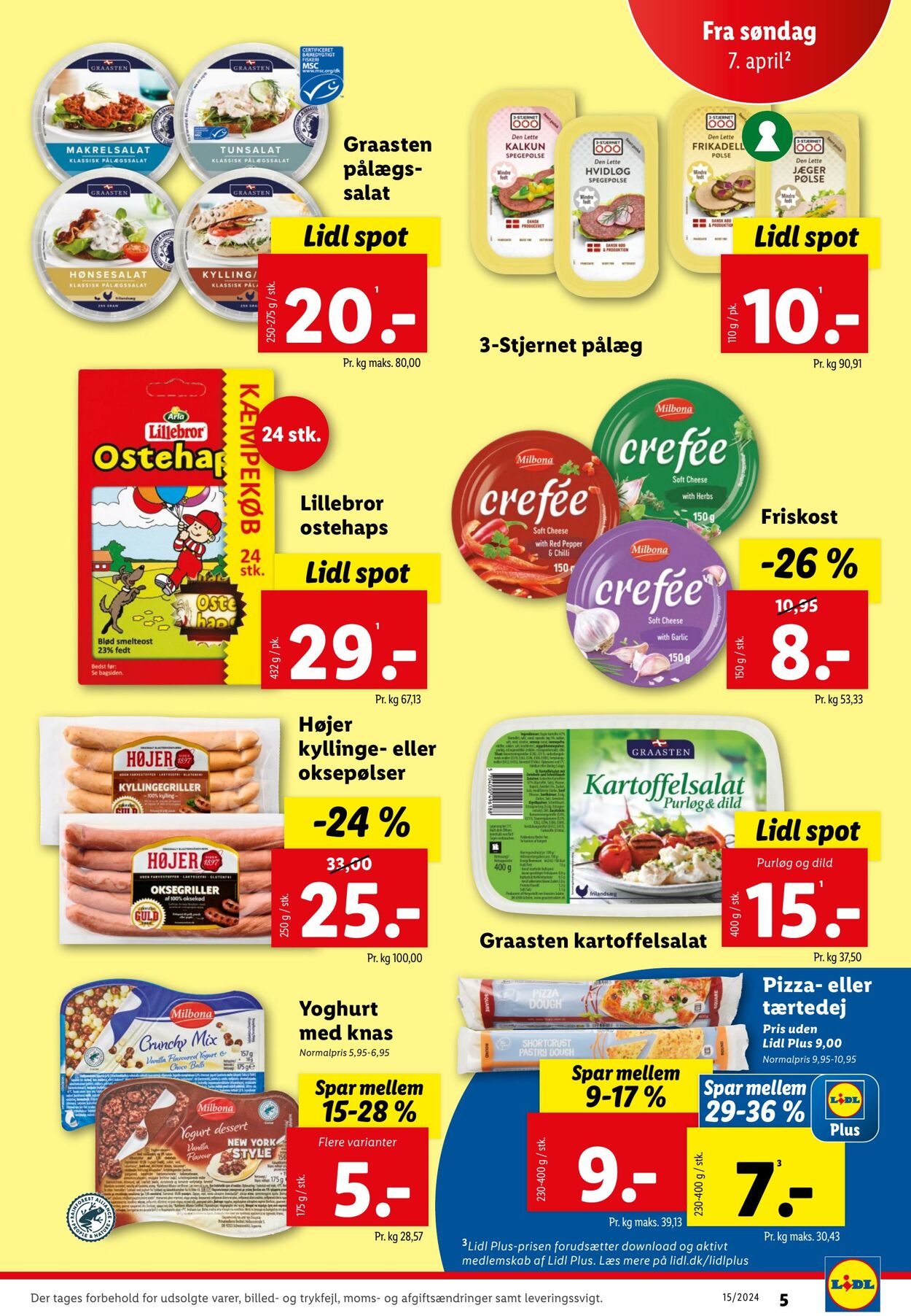 Tilbud Lidl 07.04.2024 - 13.04.2024