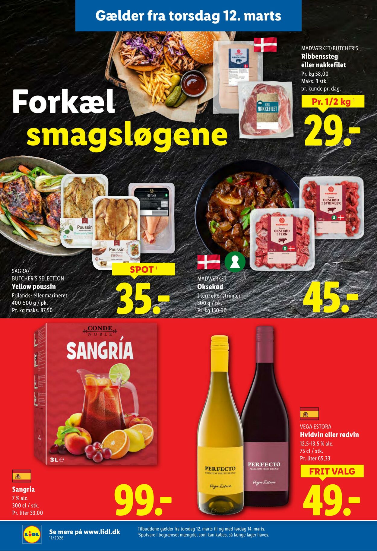 Tilbud Lidl 07.03.2026 - 14.03.2026
