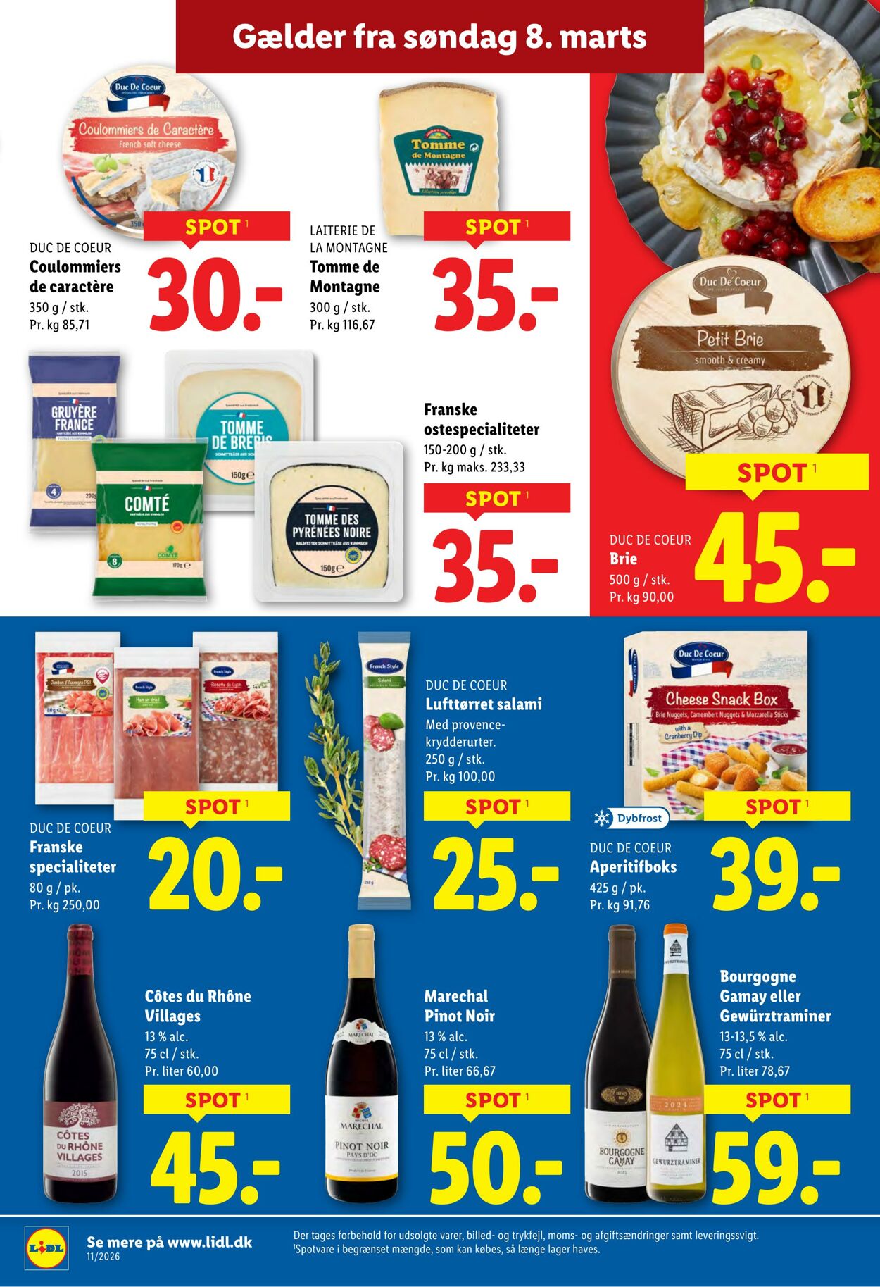 Tilbud Lidl 07.03.2026 - 14.03.2026