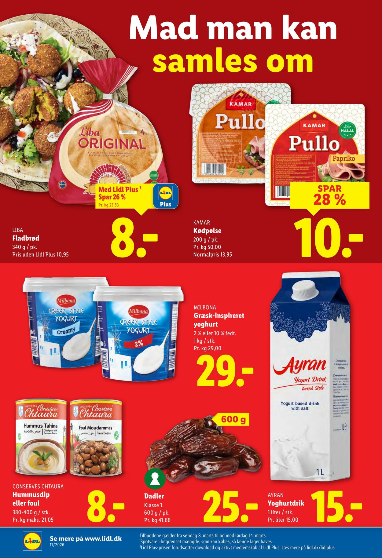 Tilbud Lidl 07.03.2026 - 14.03.2026