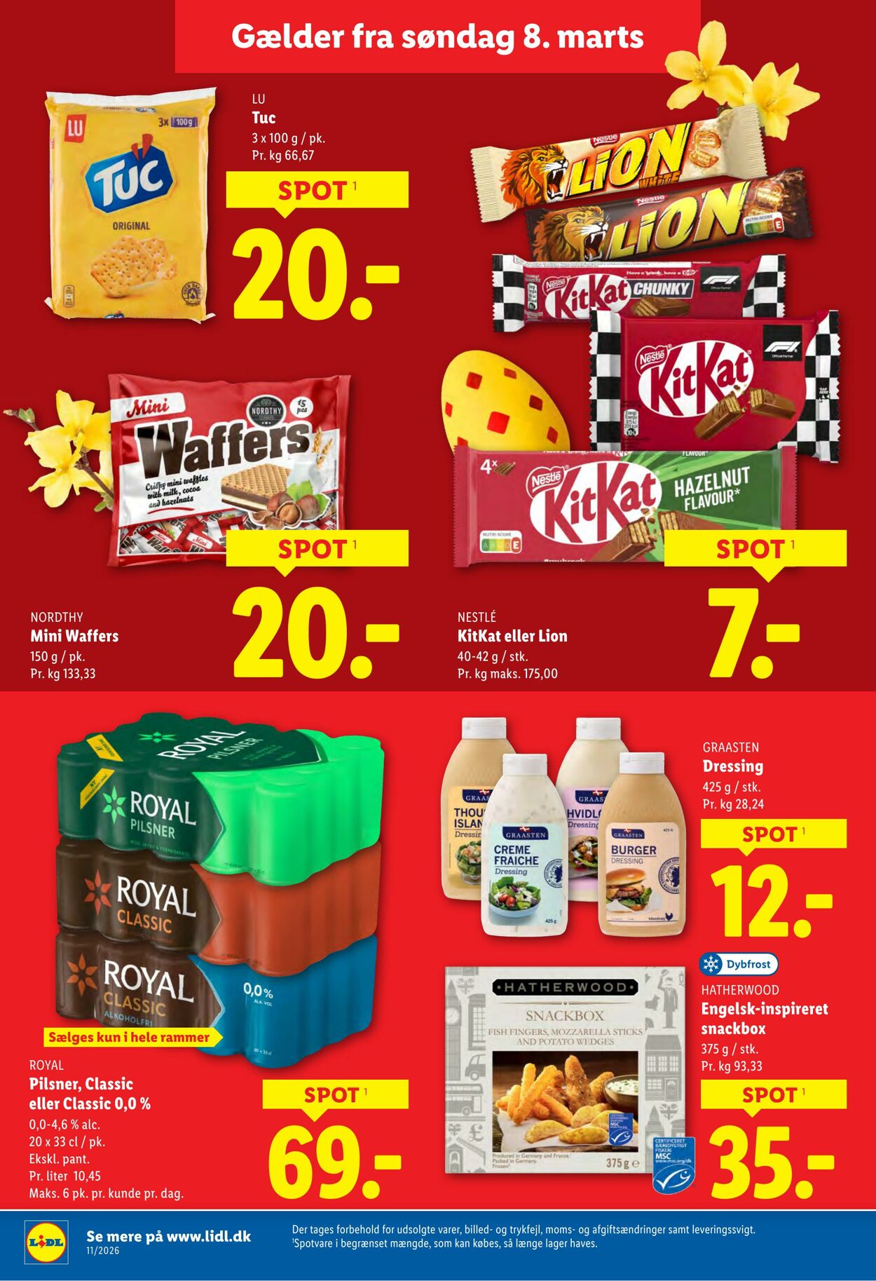 Tilbud Lidl 07.03.2026 - 14.03.2026