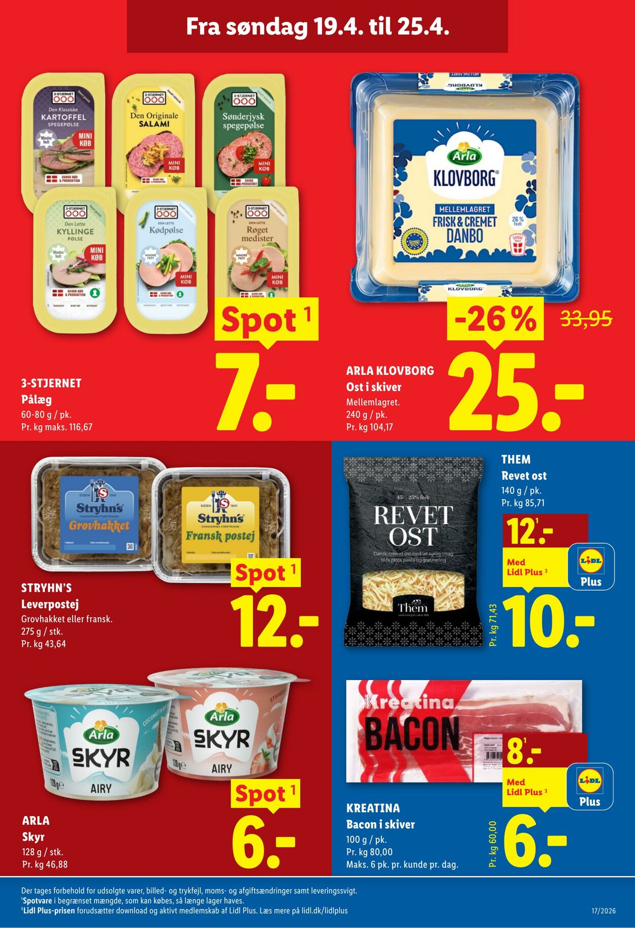 Tilbud Lidl 18.04.2026 - 25.04.2026