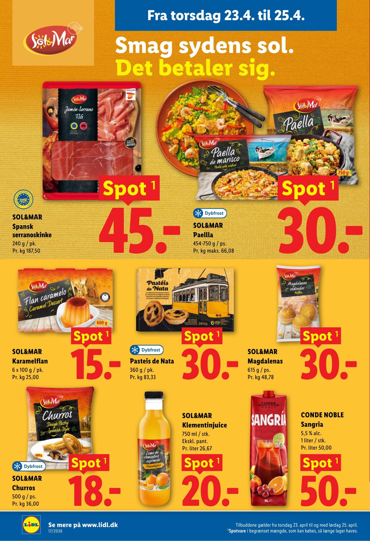Tilbud Lidl 18.04.2026 - 25.04.2026