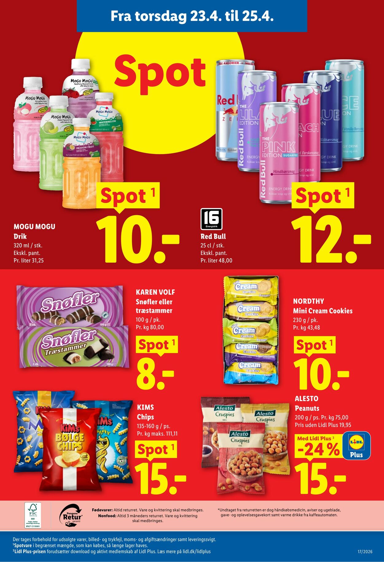Tilbud Lidl 18.04.2026 - 25.04.2026