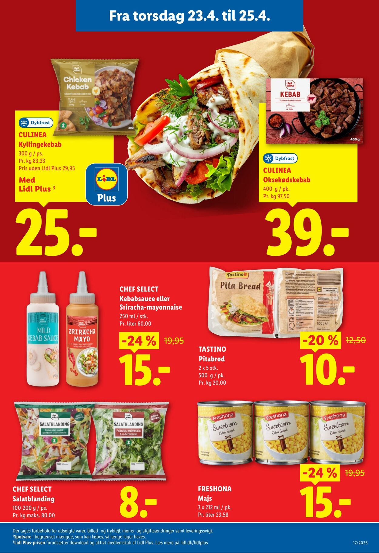 Tilbud Lidl 18.04.2026 - 25.04.2026