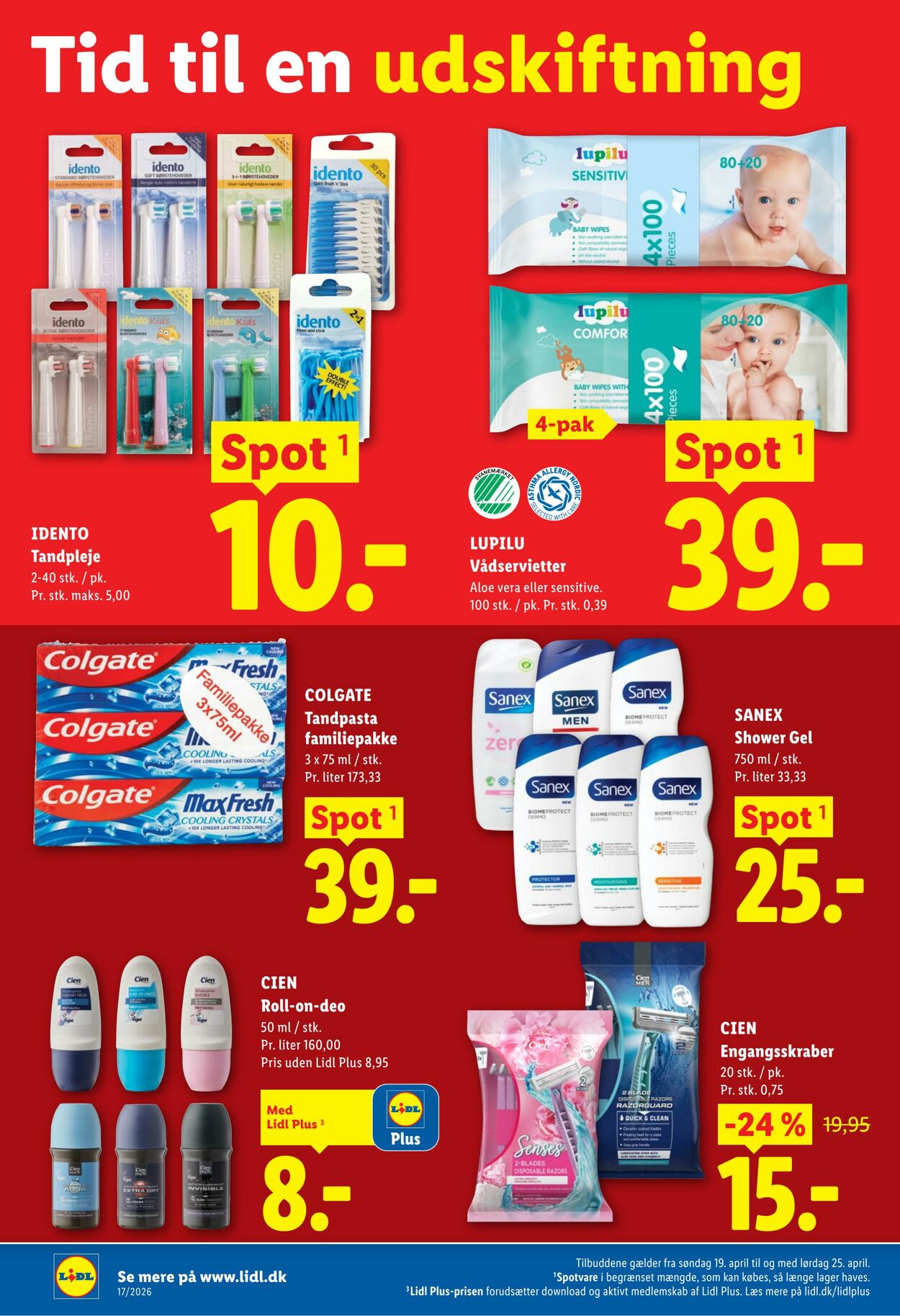 Tilbud Lidl 18.04.2026 - 25.04.2026