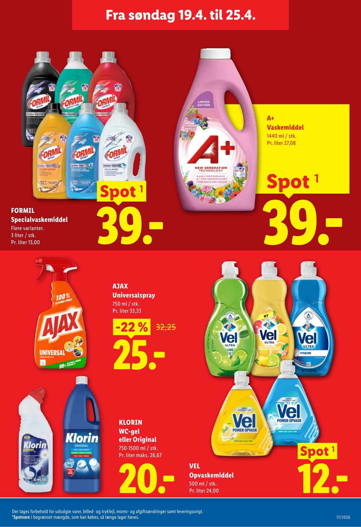 Tilbud Lidl 18.04.2026 - 25.04.2026
