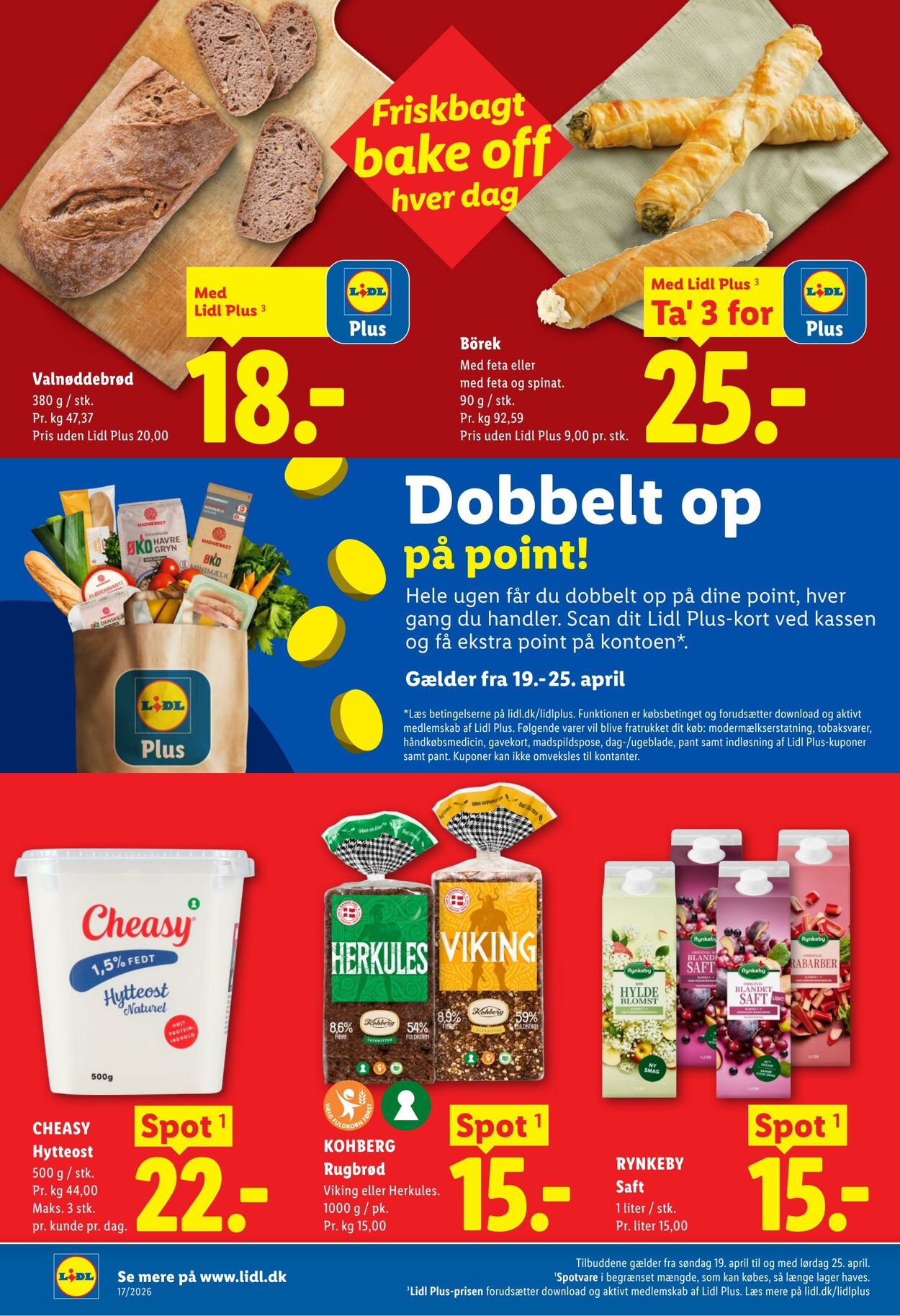 Tilbud Lidl 18.04.2026 - 25.04.2026
