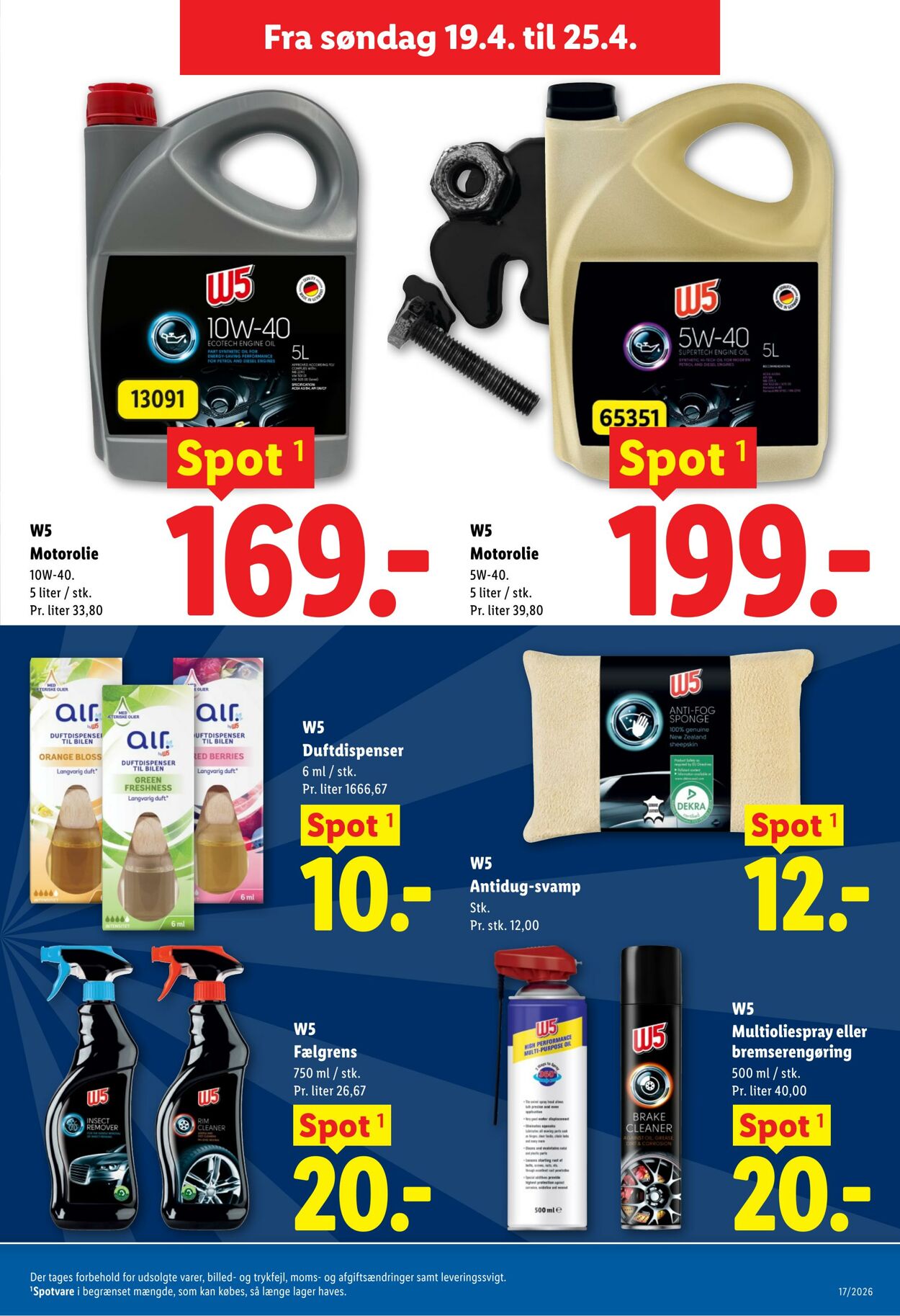 Tilbud Lidl 18.04.2026 - 25.04.2026