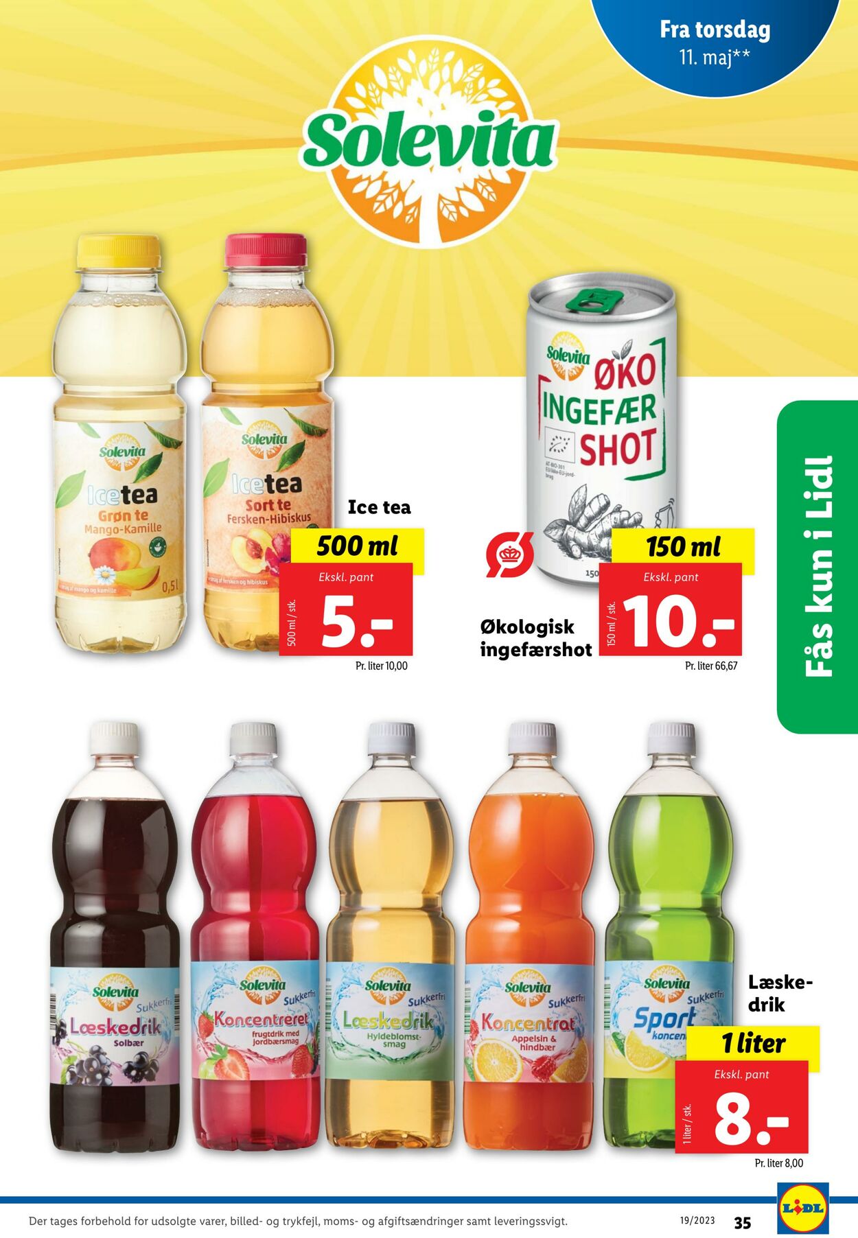 Tilbud Lidl 06.05.2023 - 13.05.2023