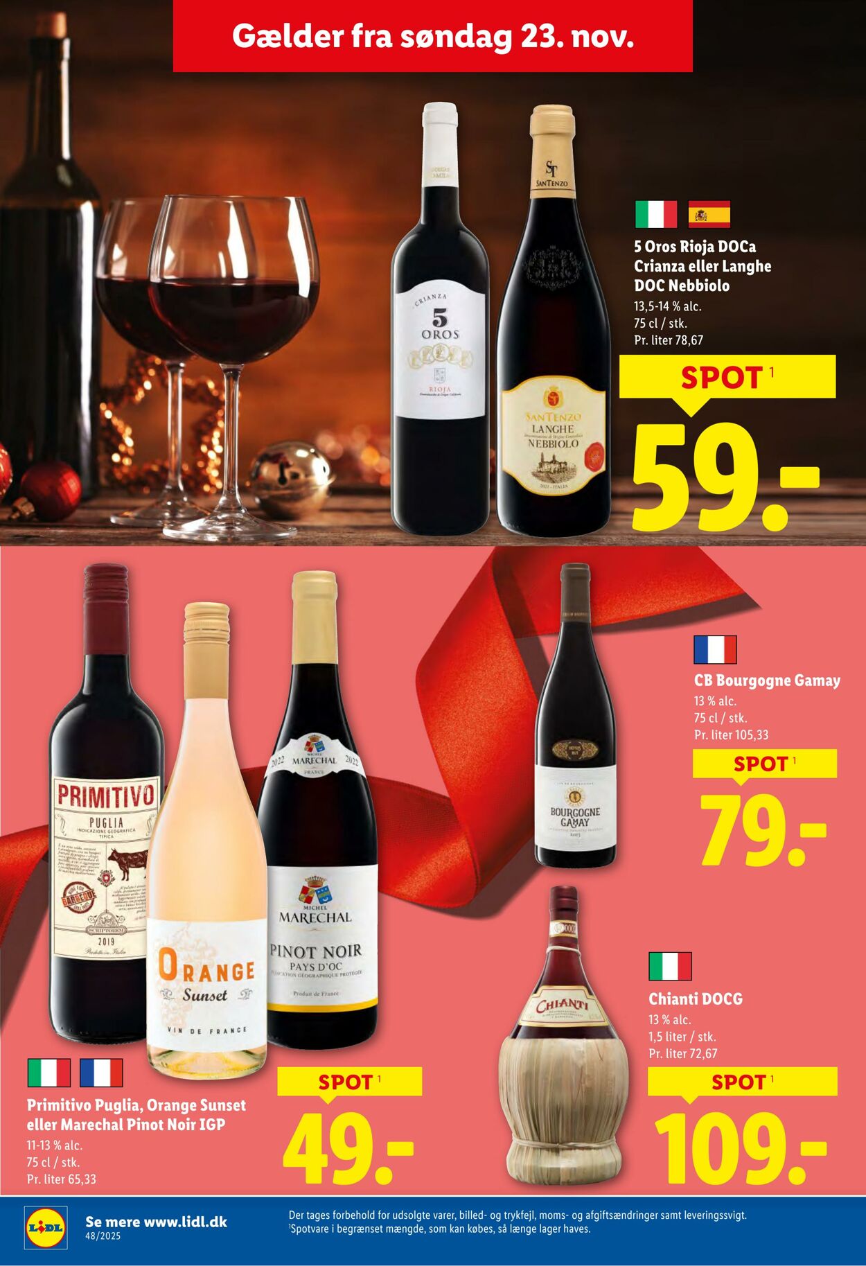 Tilbud Lidl 22.11.2025 - 29.11.2025