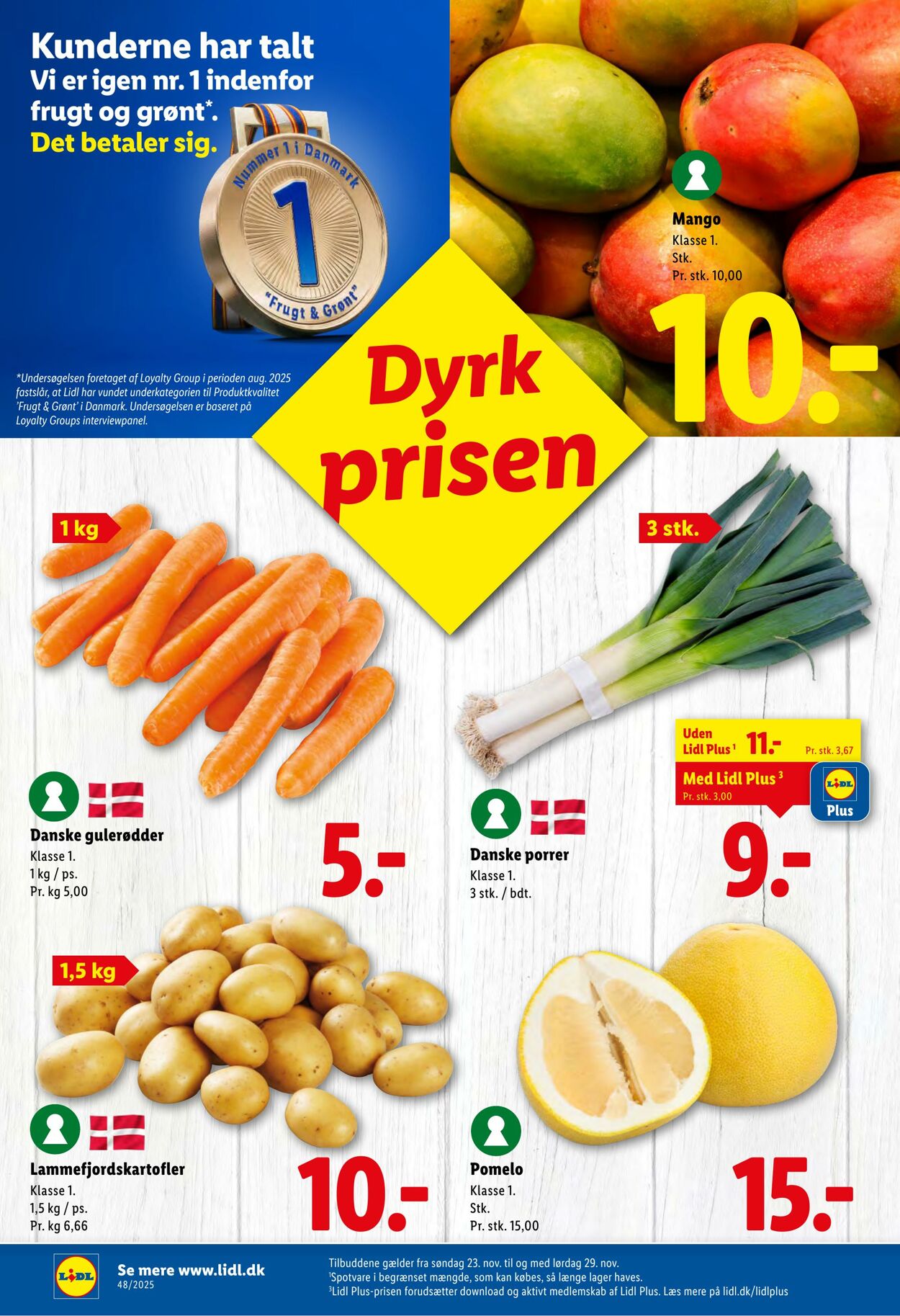 Tilbud Lidl 22.11.2025 - 29.11.2025